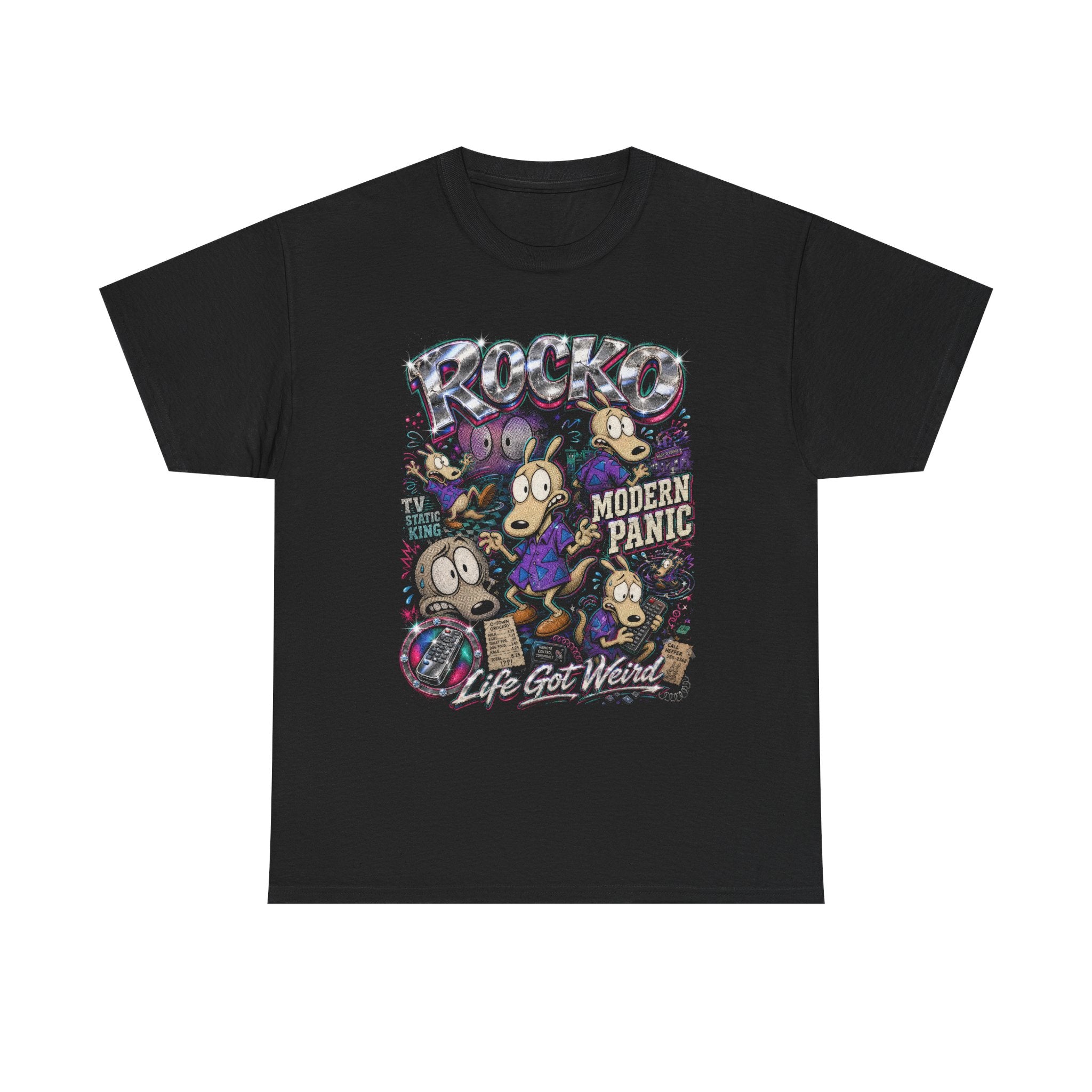 Rocko's Modern Life Tee | Modern Panic 90s Cartoon Graphic Shirt