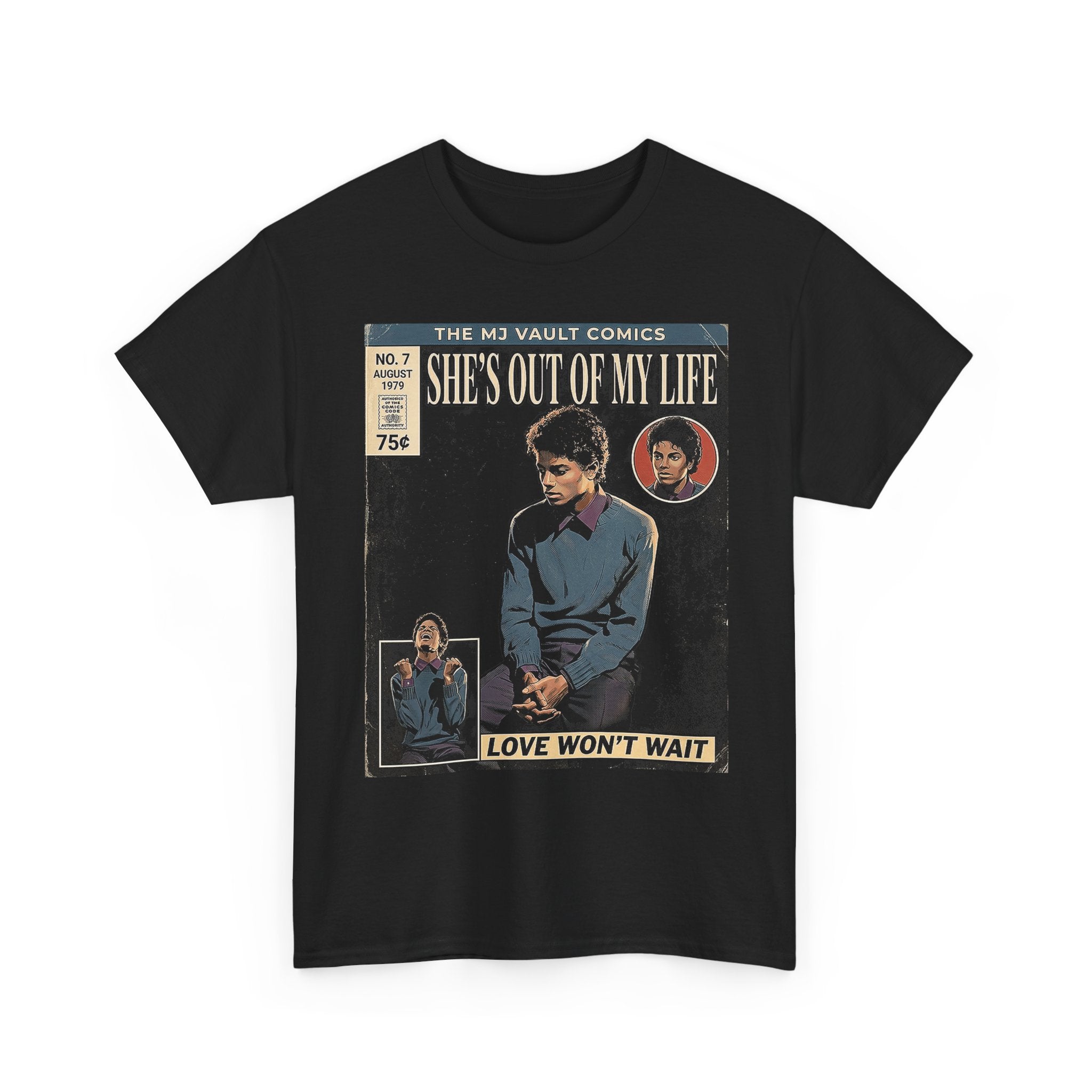 MJ Shes Out Of My Life Comic Tee
