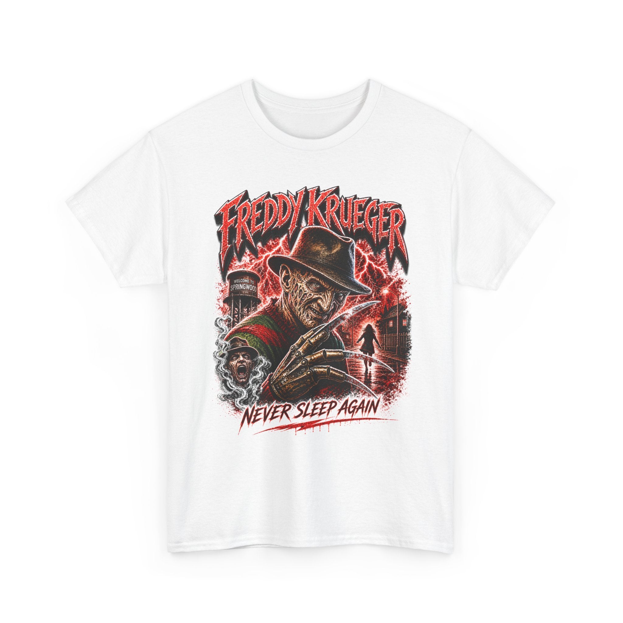 Freddy Krueger Horror Shirt | Distressed Slasher Movie Tee