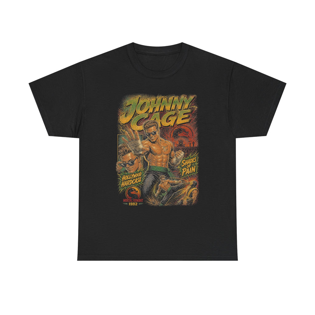 Action Star Fighter Graphic Tee | Vintage 90s Fighting Game Shirt