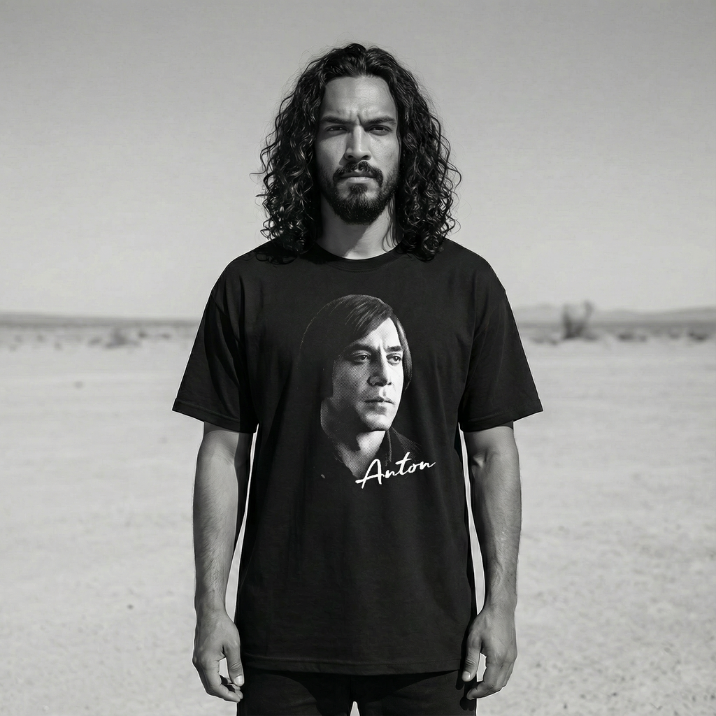 Anton Chigurh Shirt, No Country For Old Men Tee