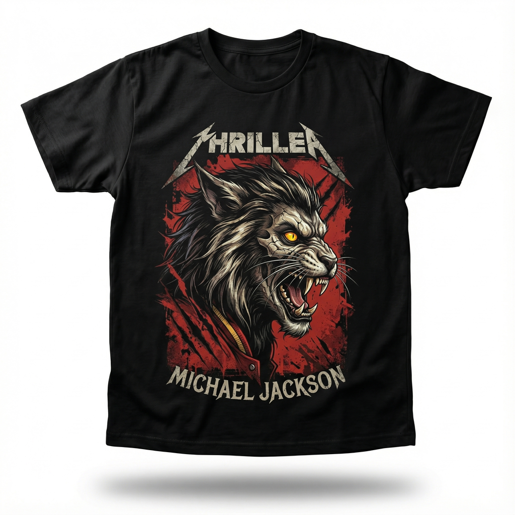 Thriller Werewolf Horror Tee