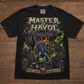 Skeletor Master of Havoc T-Shirt | Vintage Bootleg Dark Fantasy Tee