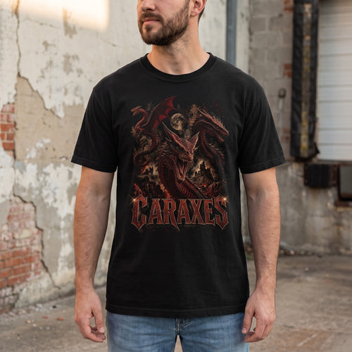 Caraxes Dragon T-Shirt | House of the Dragon Grunge Tee