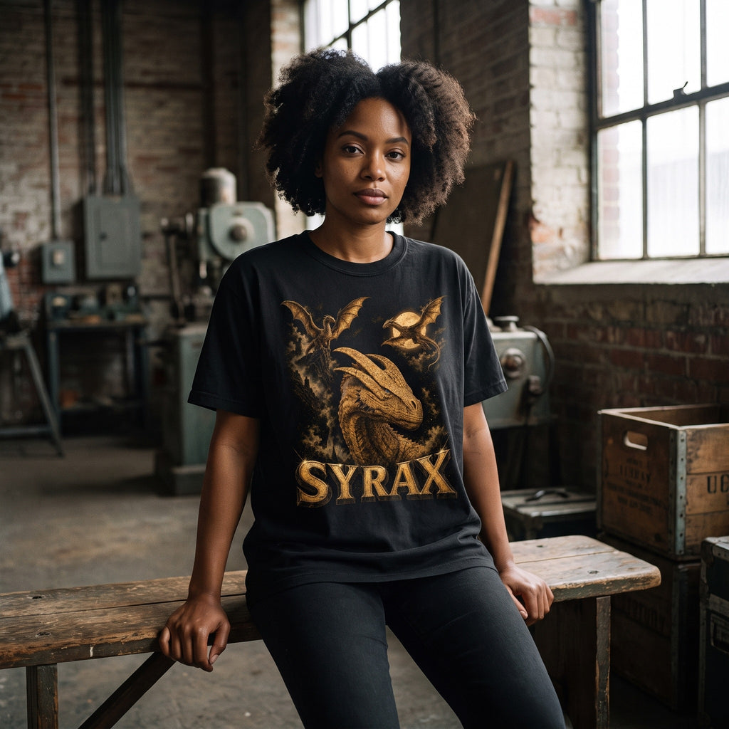 Syrax Dragon T-Shirt | House of the Dragon Art Comfort Colors Tee