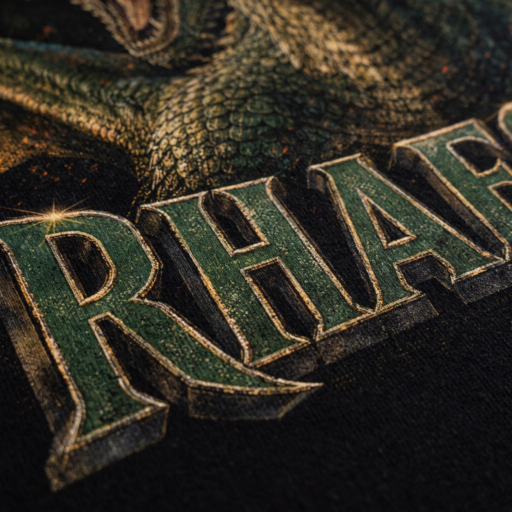 Rhaegal Dragon T-Shirt | Game of Thrones Halftone Tee