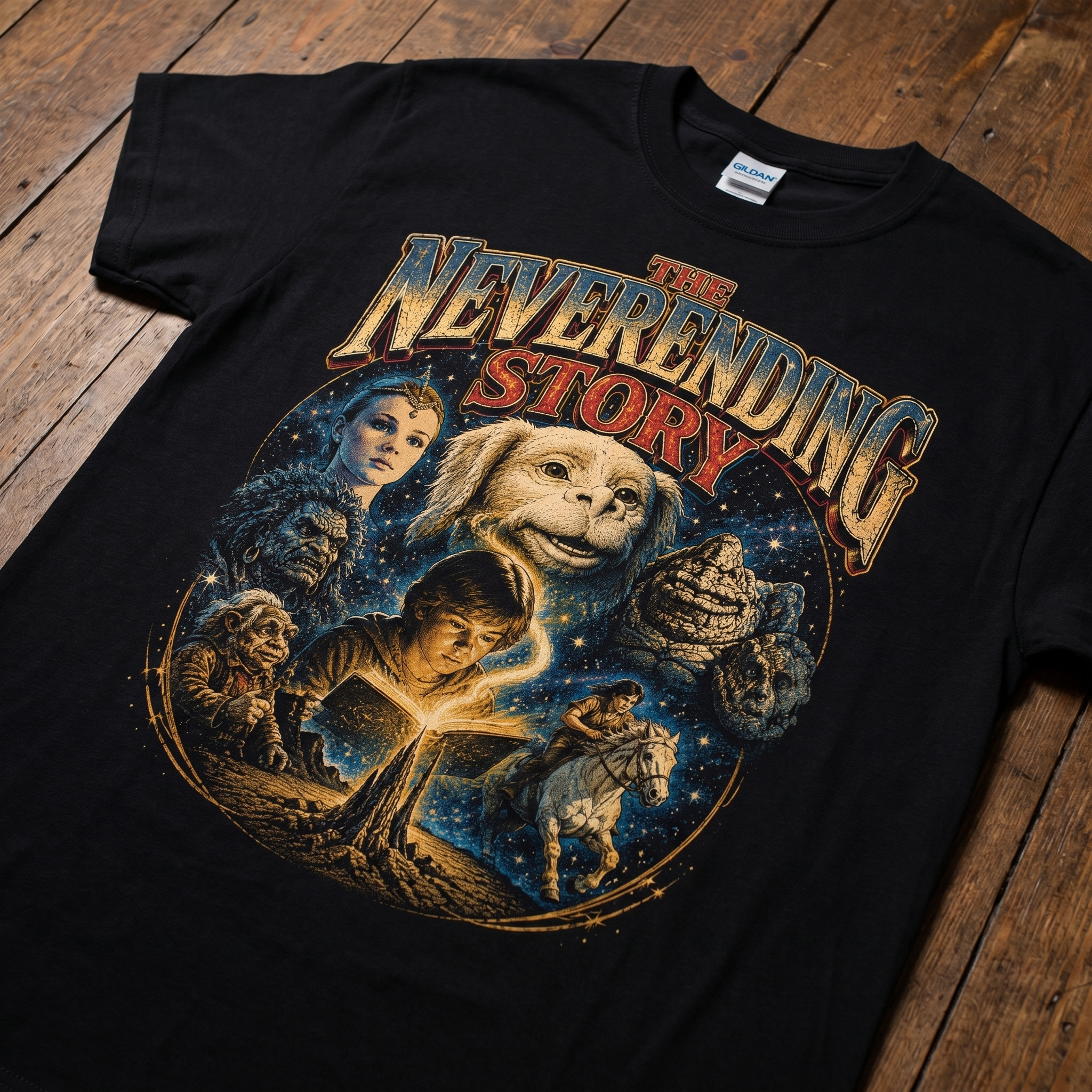 The Neverending Story Tee | Vintage Fantasy Movie Unisex T-Shirt