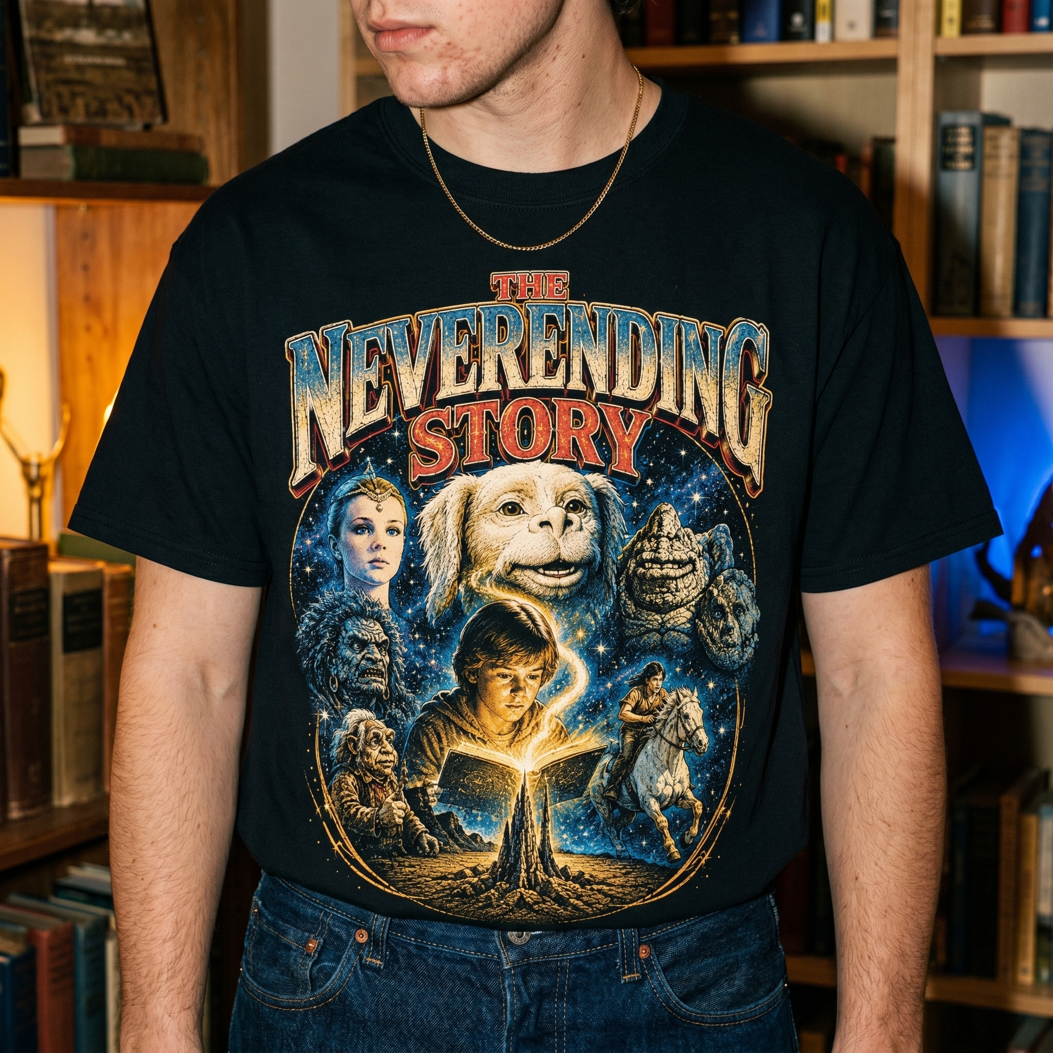 The Neverending Story Tee | Vintage Fantasy Movie Unisex T-Shirt