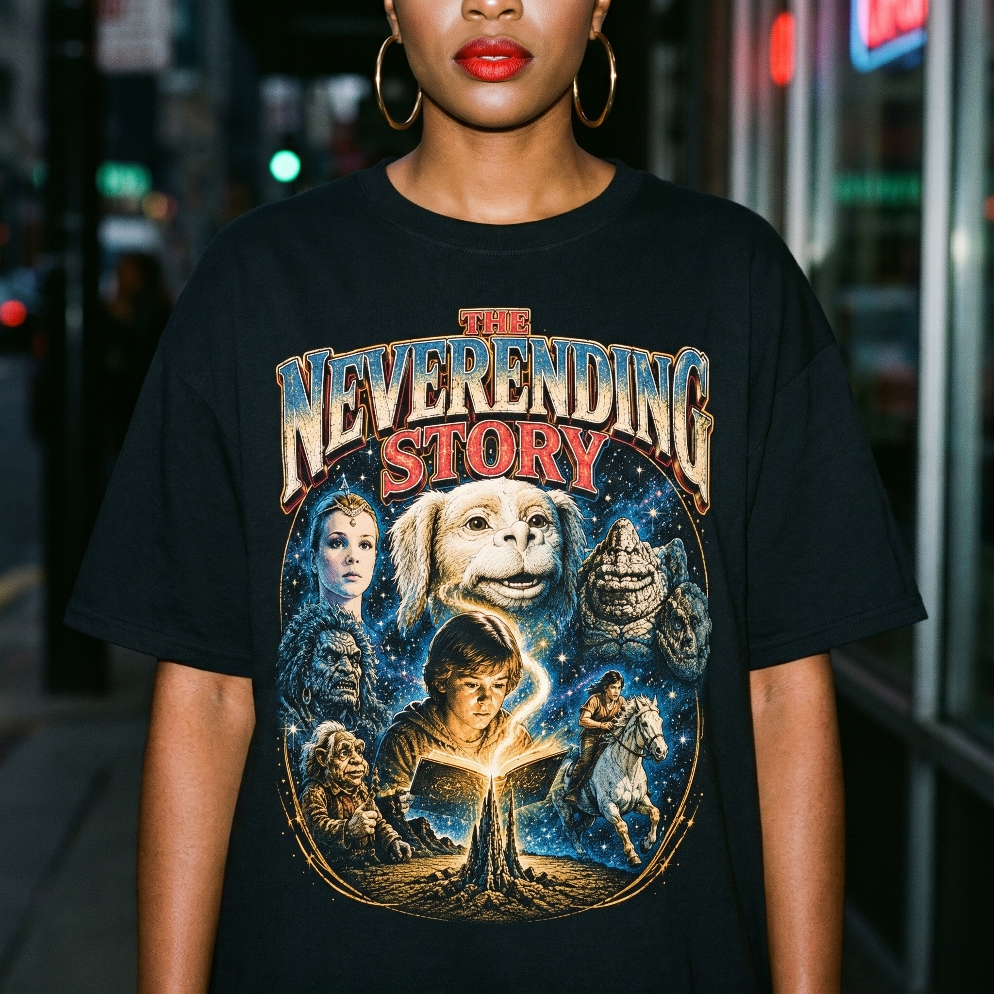 The Neverending Story Tee | Vintage Fantasy Movie Unisex T-Shirt