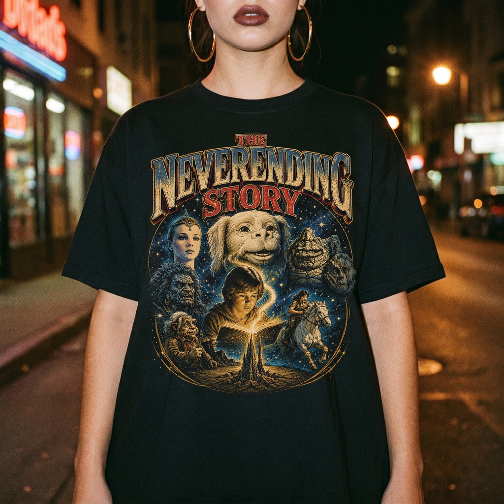The Neverending Story Tee | Vintage Fantasy Movie Unisex T-Shirt