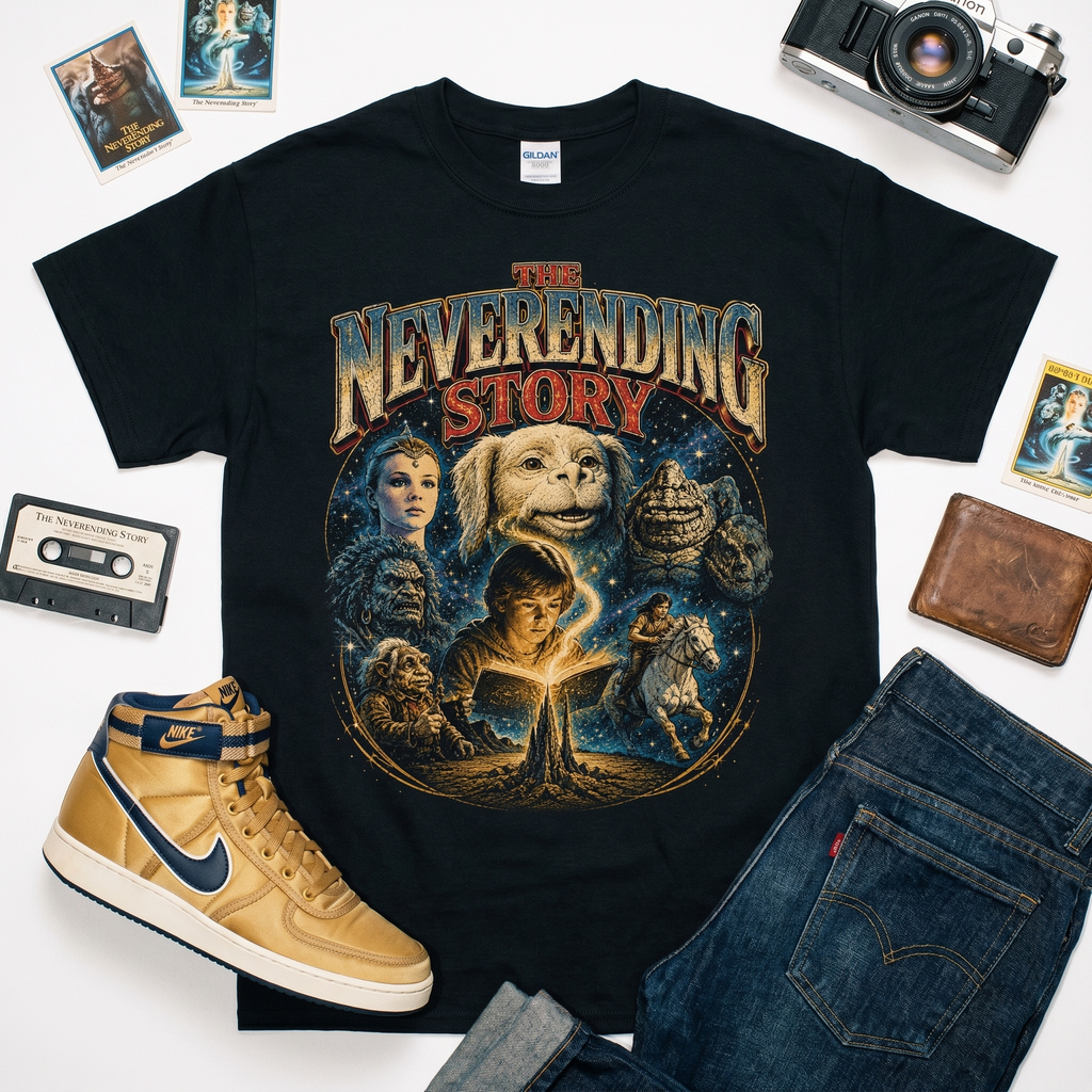The Neverending Story Tee | Vintage Fantasy Movie Unisex T-Shirt
