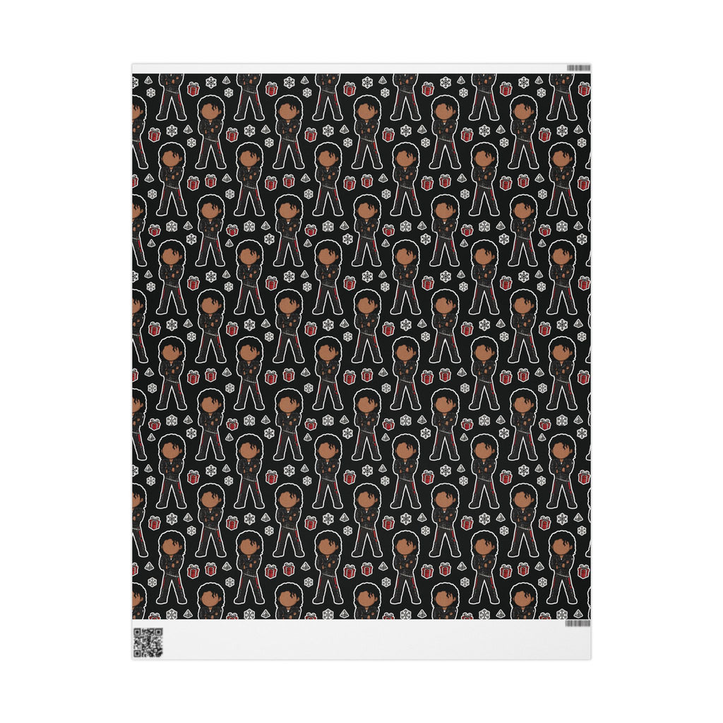 Michael Jackson Wrapping Paper Bad Era Gift Wrap MJ Holiday Xmas
