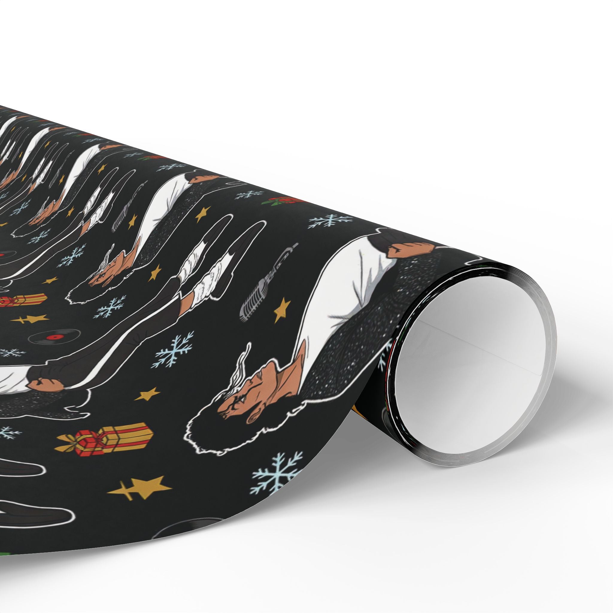 Michael Jackson Wrapping Paper Billie Jean Christmas Gift Wrap