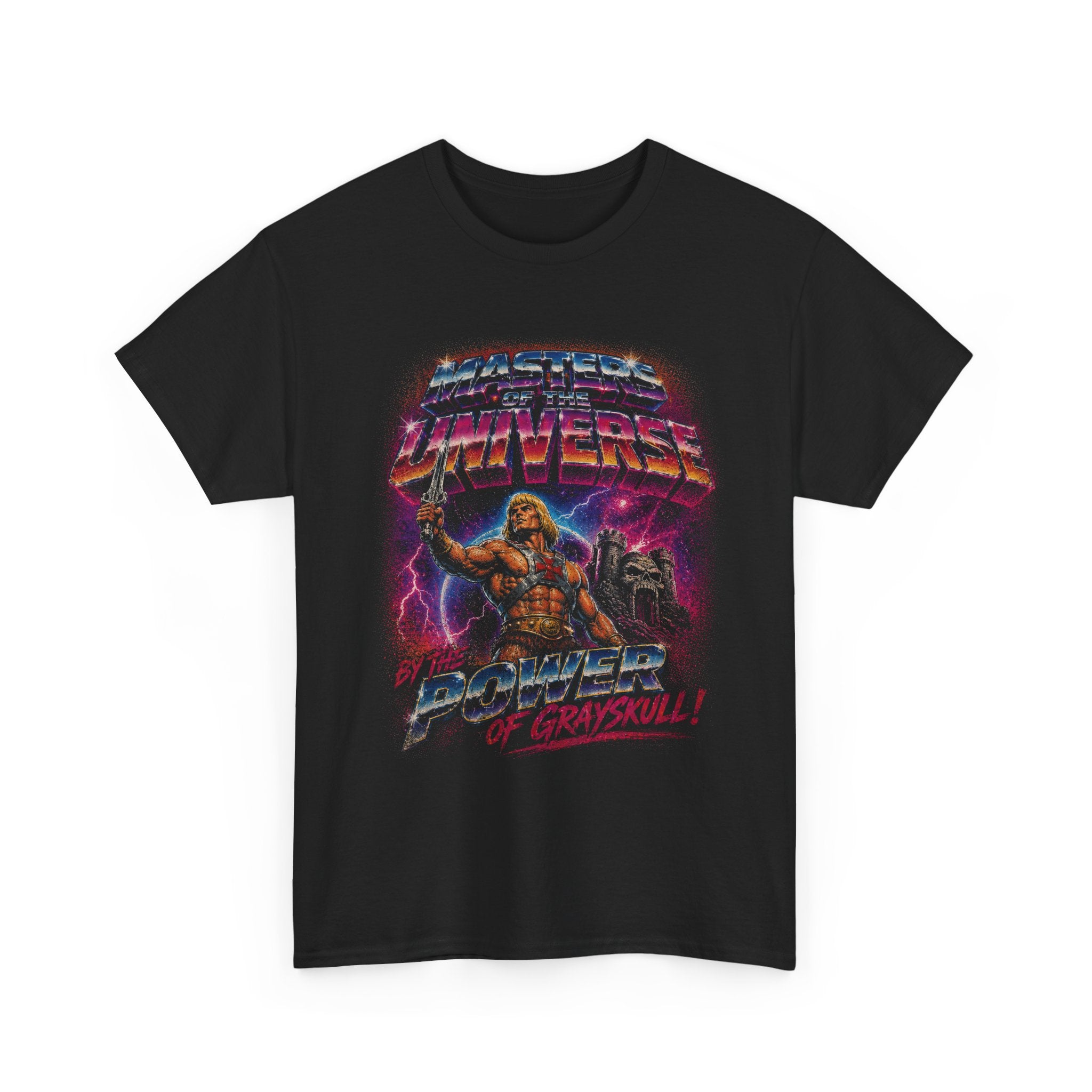 He-Man Masters of the Universe Tee | Vintage Bootleg 80s Cartoon Unisex Shirt