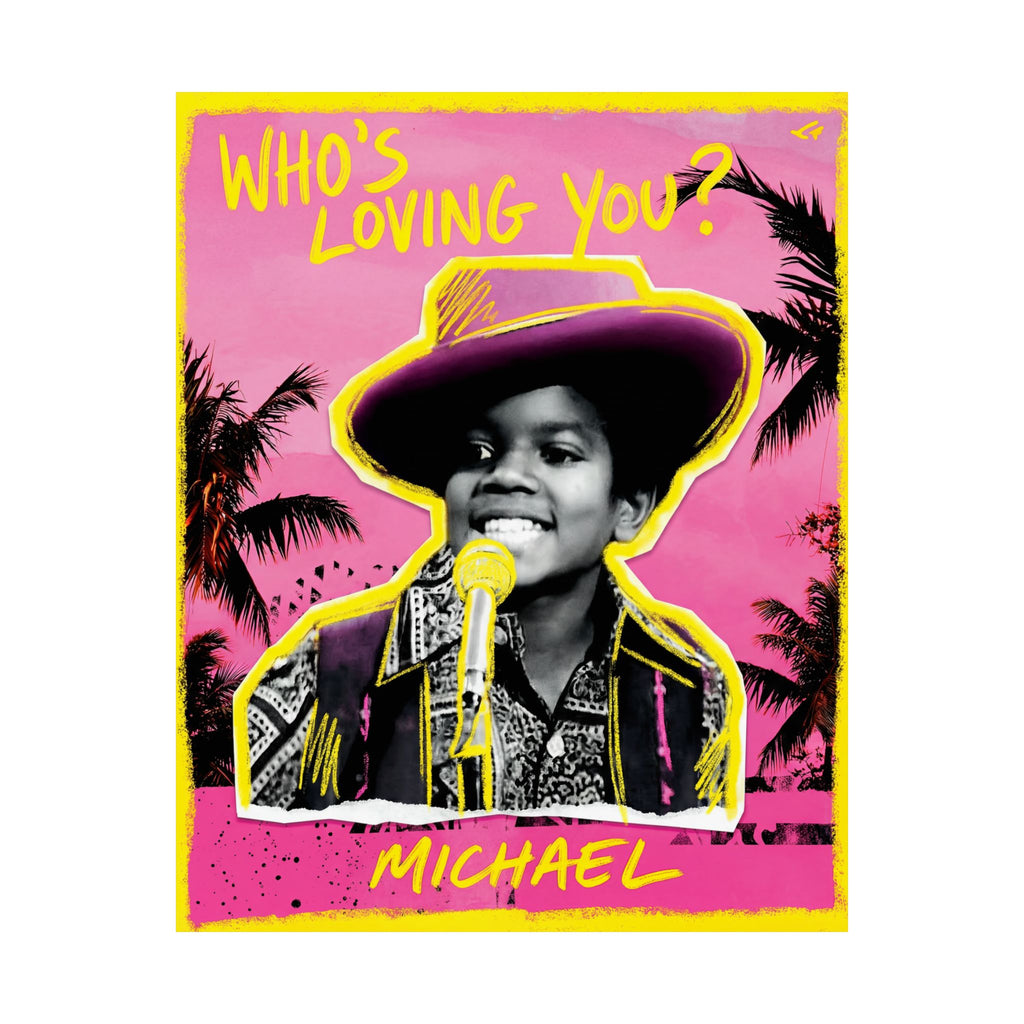 Michael Jackson Who's Loving You Poster Young MJ Pop Art Print Gift