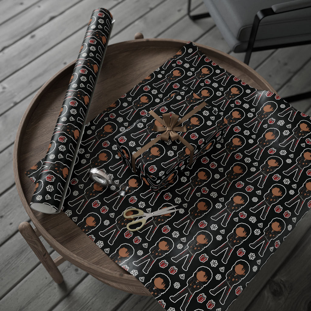 Michael Jackson Wrapping Paper Bad Era Gift Wrap MJ Holiday Xmas