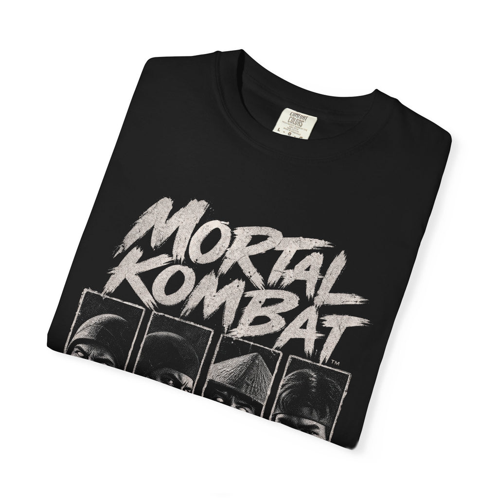 Mortal Kombat Characters Halftone Gaming Unisex T-Shirt
