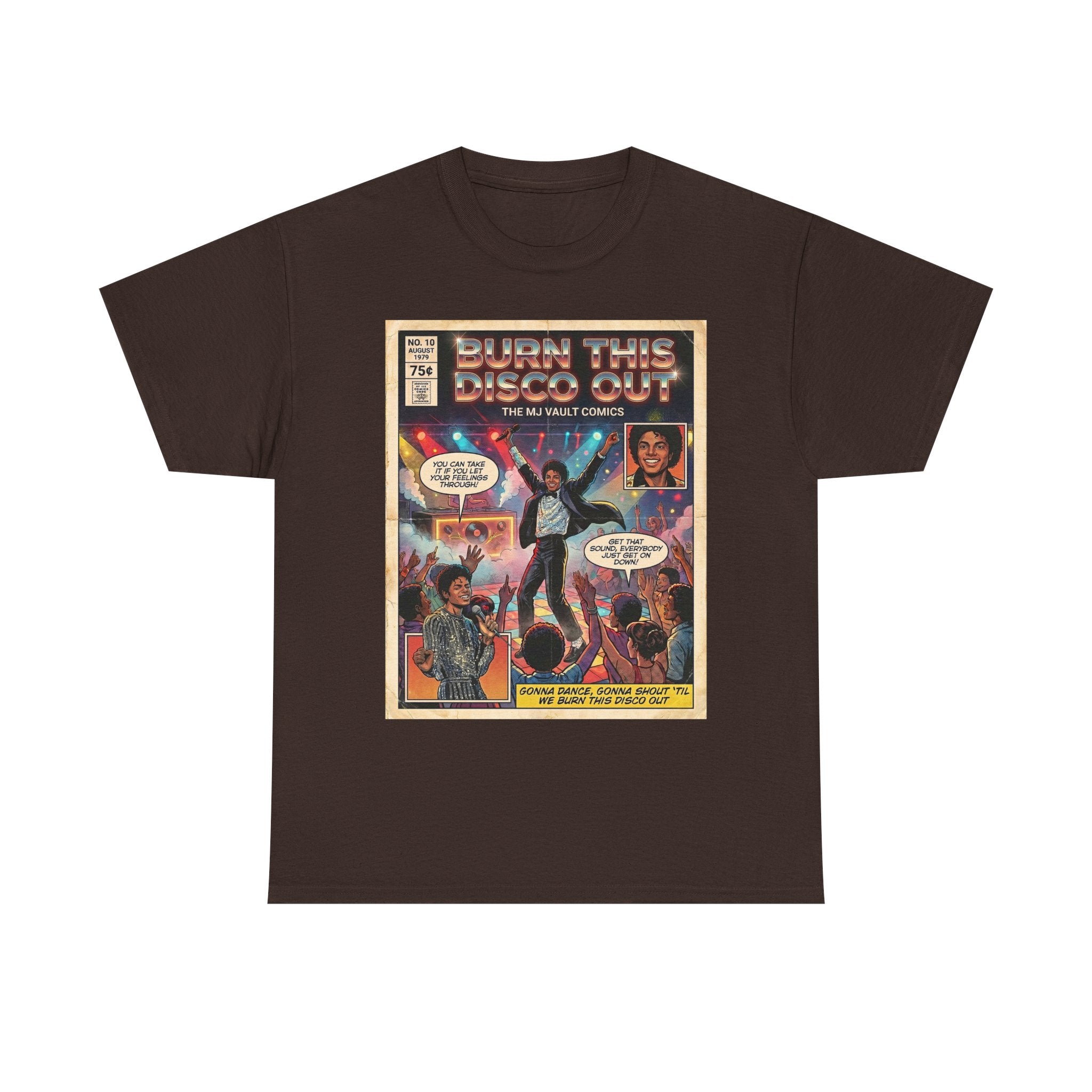MJ Burn This Disco Out Comic Tee