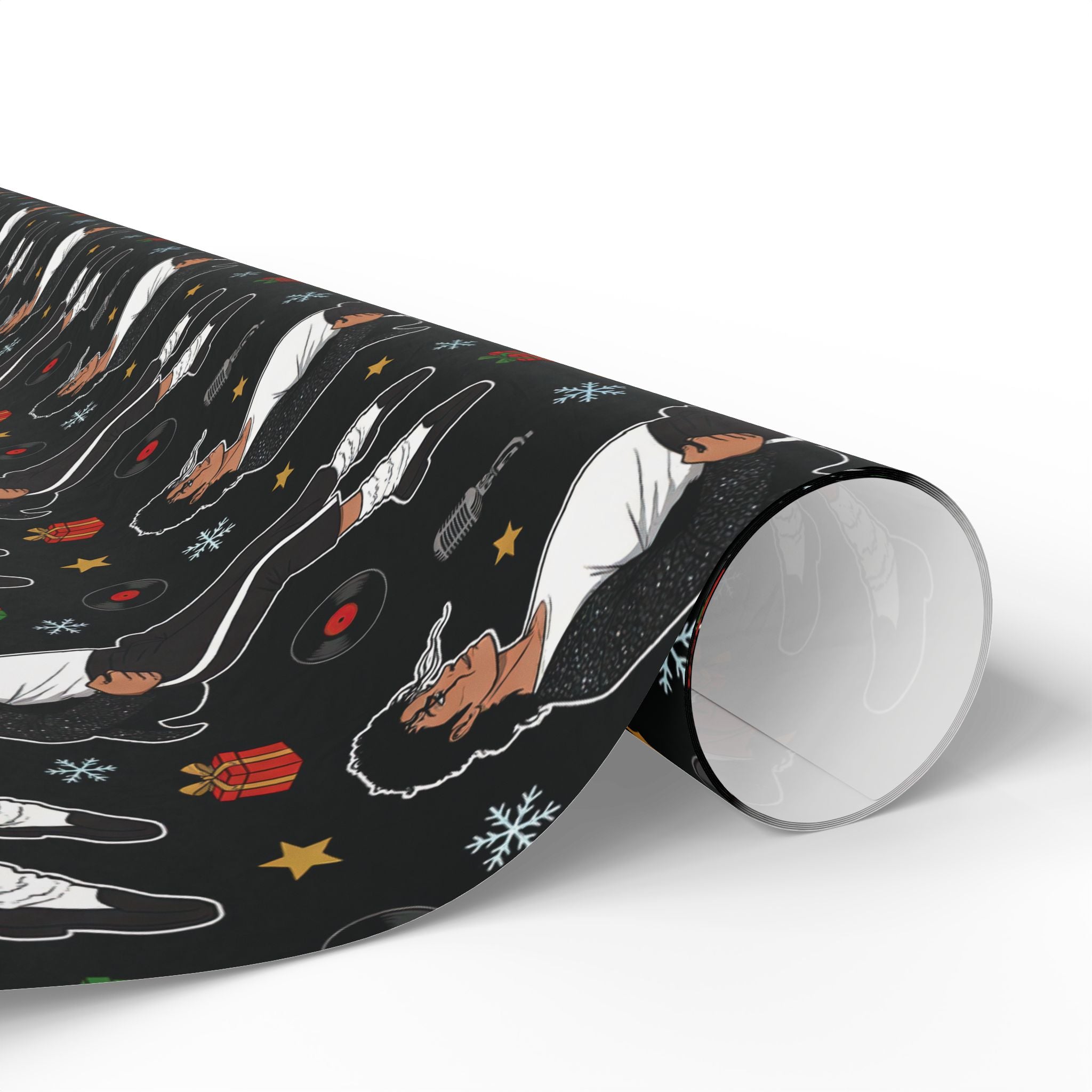 Michael Jackson Wrapping Paper Billie Jean Christmas Gift Wrap