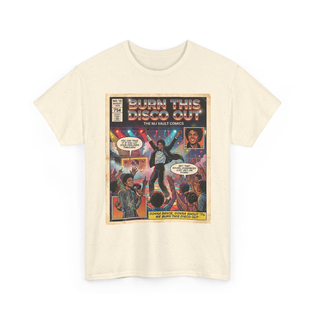 MJ Burn This Disco Out Comic Tee