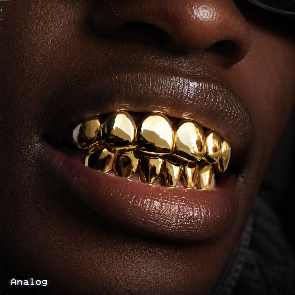 The 14K Gold Grill by Analog Imprints