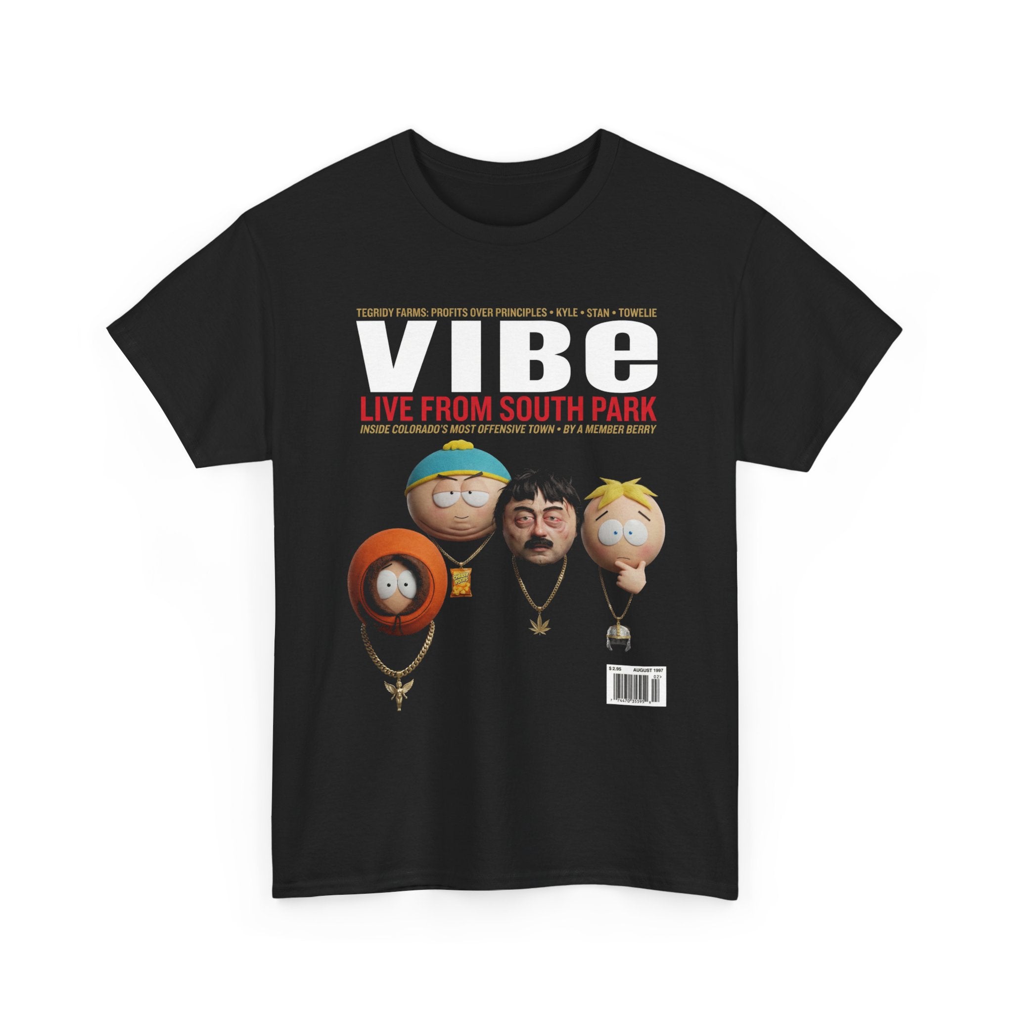 South Park VIBE Magazine Tee | Cartman Kenny Randy Butters Shirt