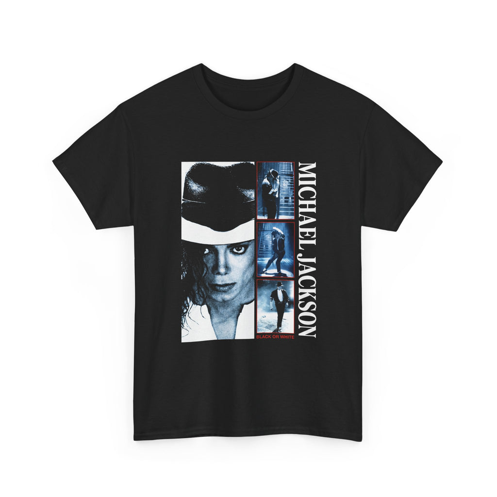 MJ Black or White Halftone Tee