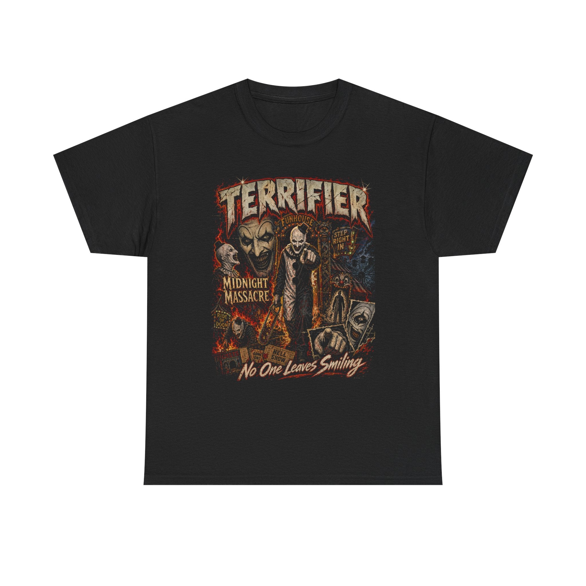 Art the Clown Horror Graphic Tee | Terrifier Slasher Movie Fan Shirt