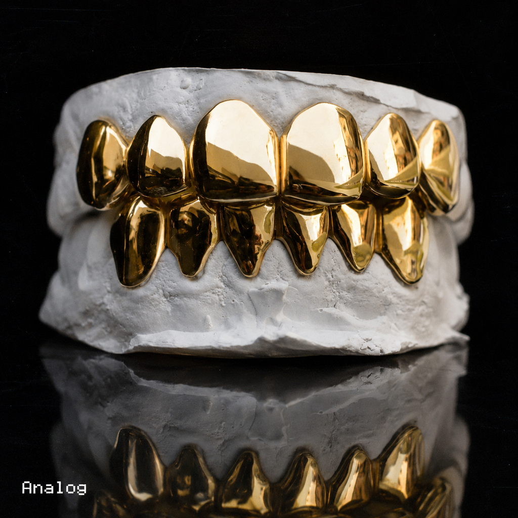 The 18K Gold Grill by Analog Imprints