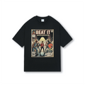 Michael Jackson Beat It Comic Drop Shoulder Tee