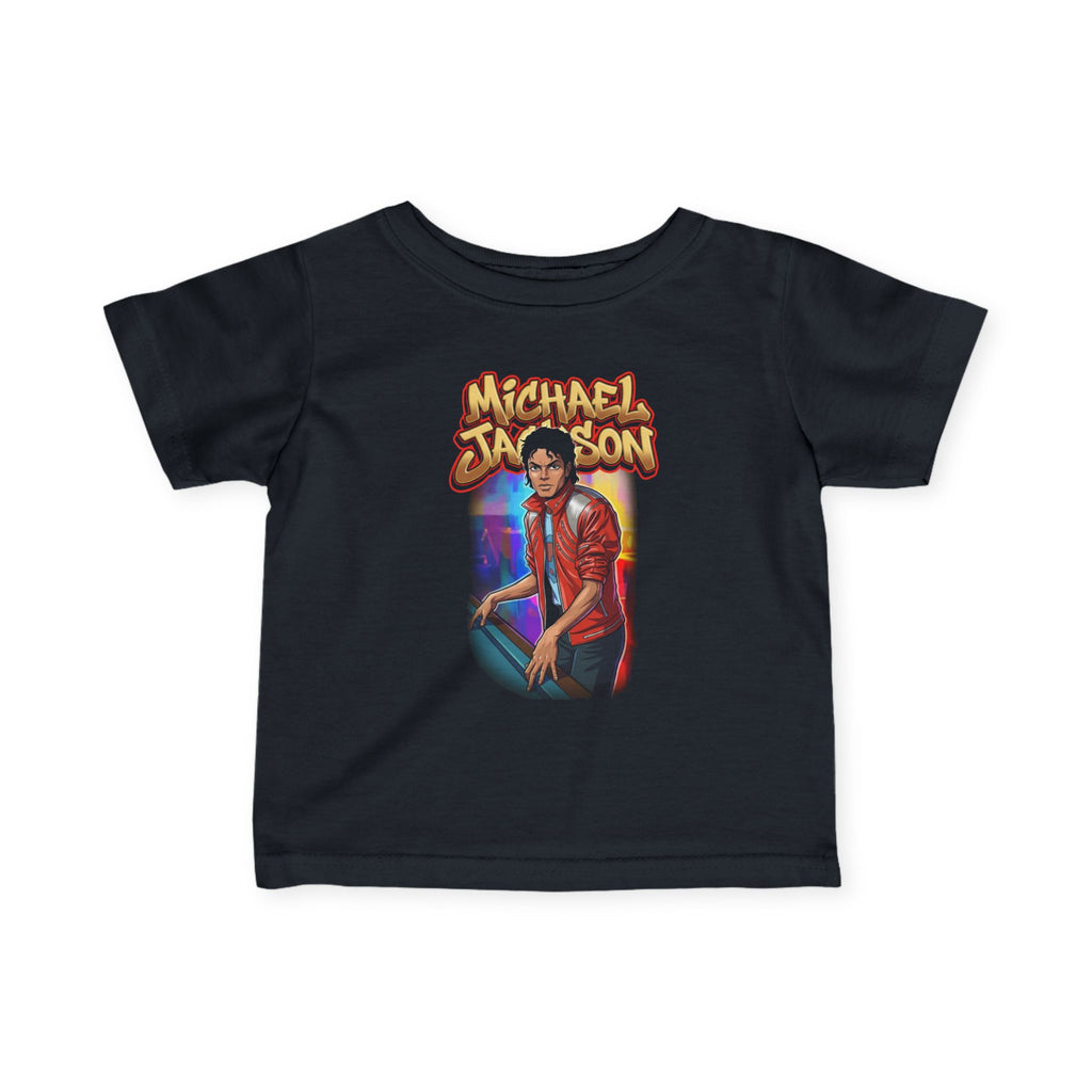 Michael Jackson Toddler Comic Art Tee | Pop Music Icon Graphic Shirt