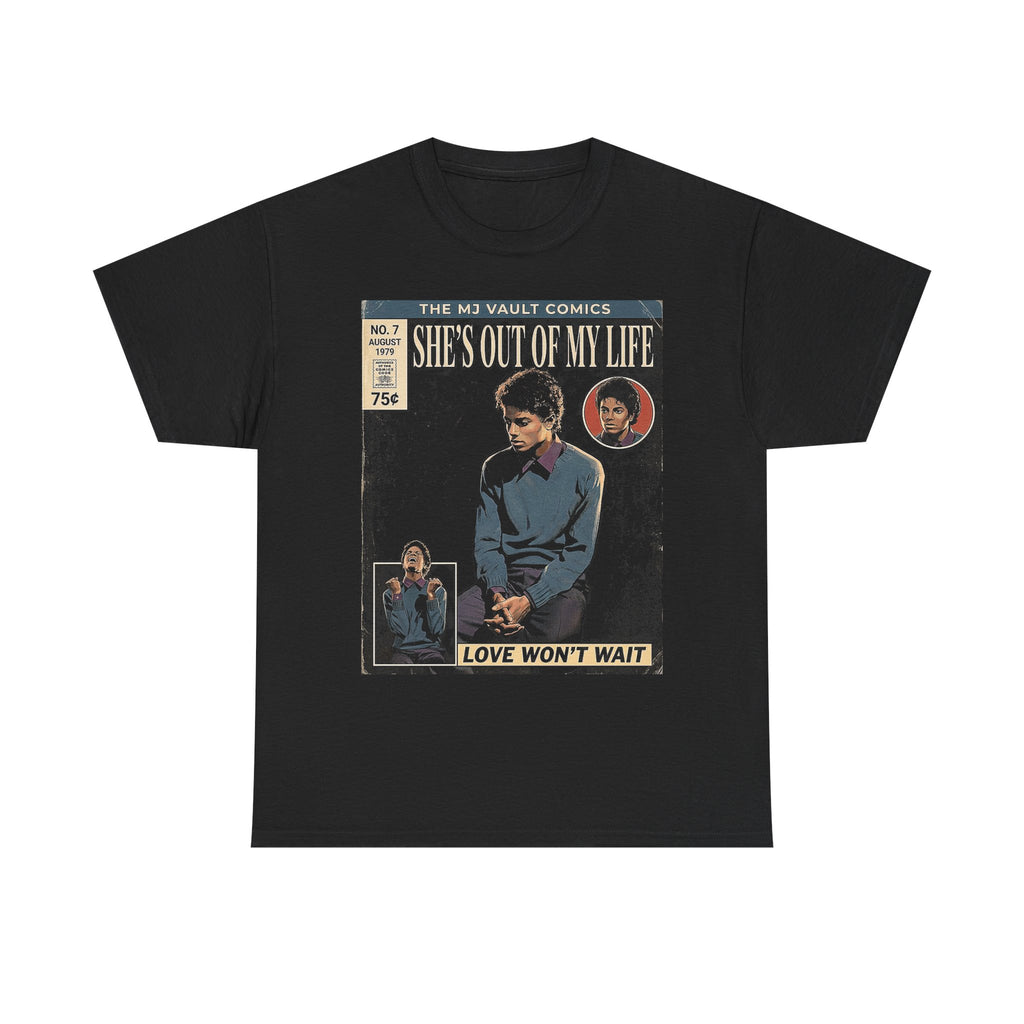 MJ Shes Out Of My Life Comic Tee