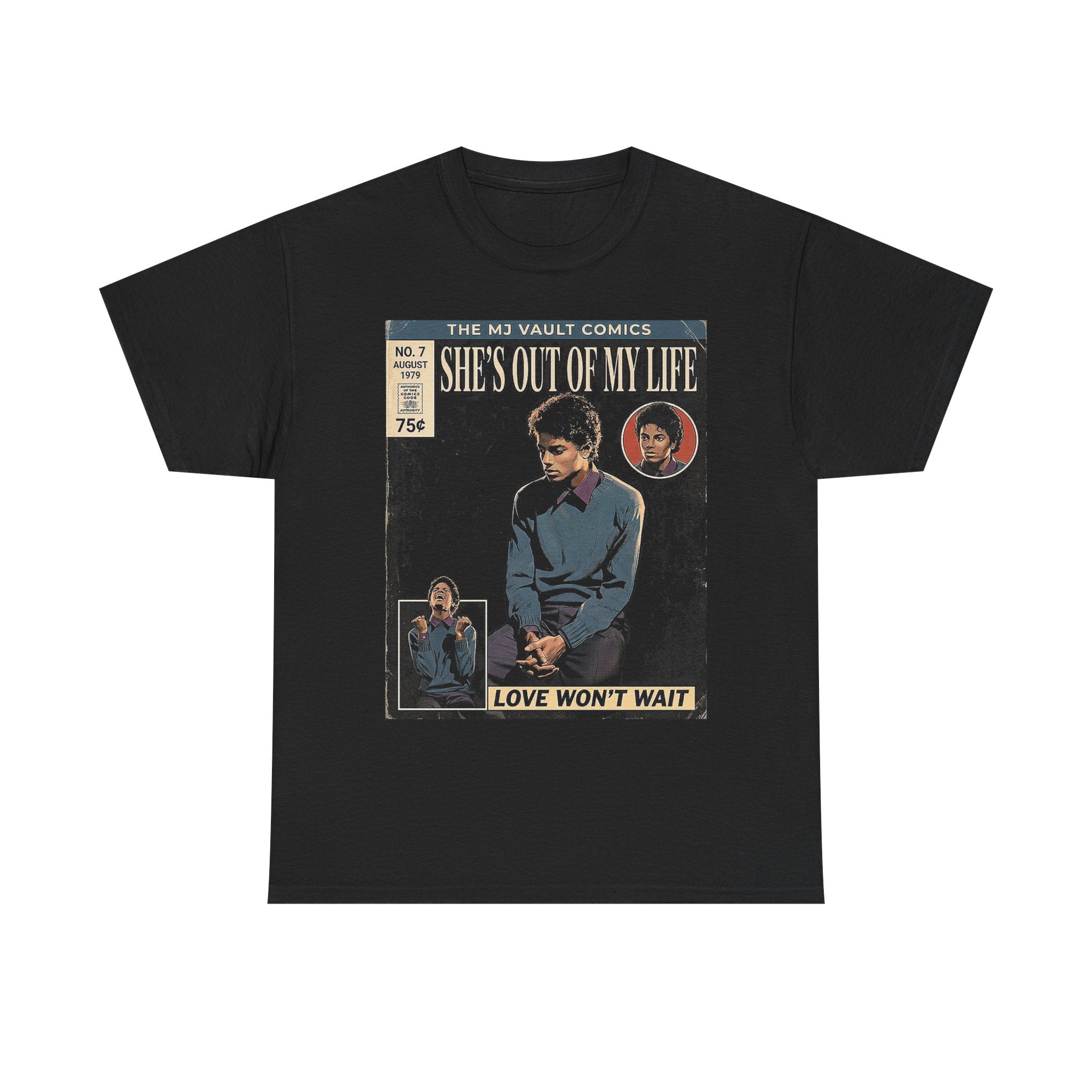 MJ Shes Out Of My Life Comic Tee