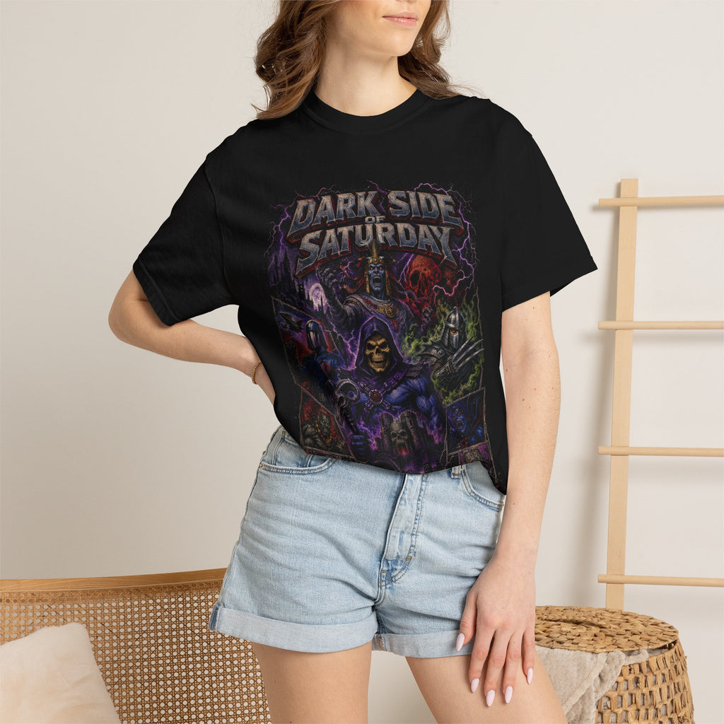 Dark Side of Saturday Villains Tee | Retro 80s Cartoon Bad Guys Shirt