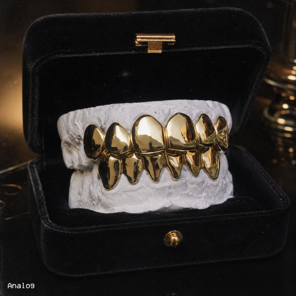 The 18K Gold Grill by Analog Imprints