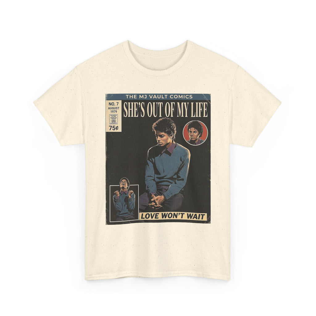 MJ Shes Out Of My Life Comic Tee
