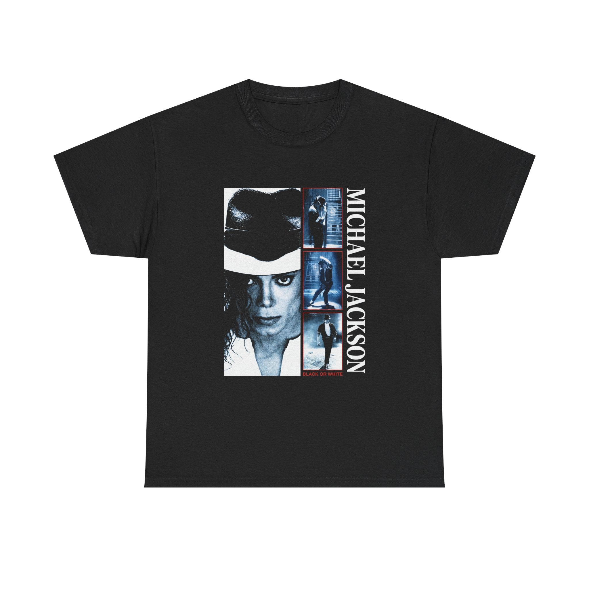 MJ Black or White Halftone Tee