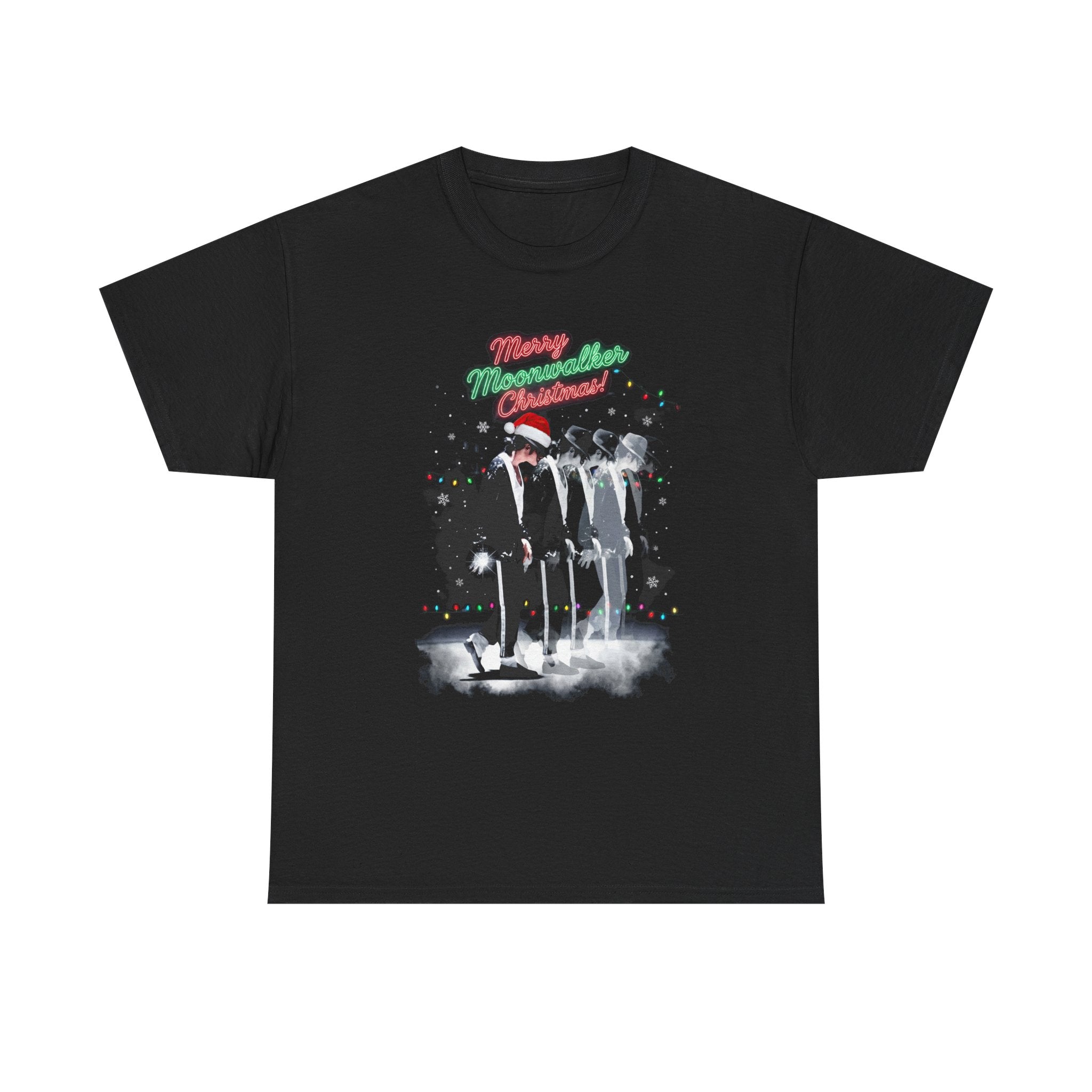 Michael Jackson Moonwalk Christmas Shirt MJ Santa Holiday Xmas Gift