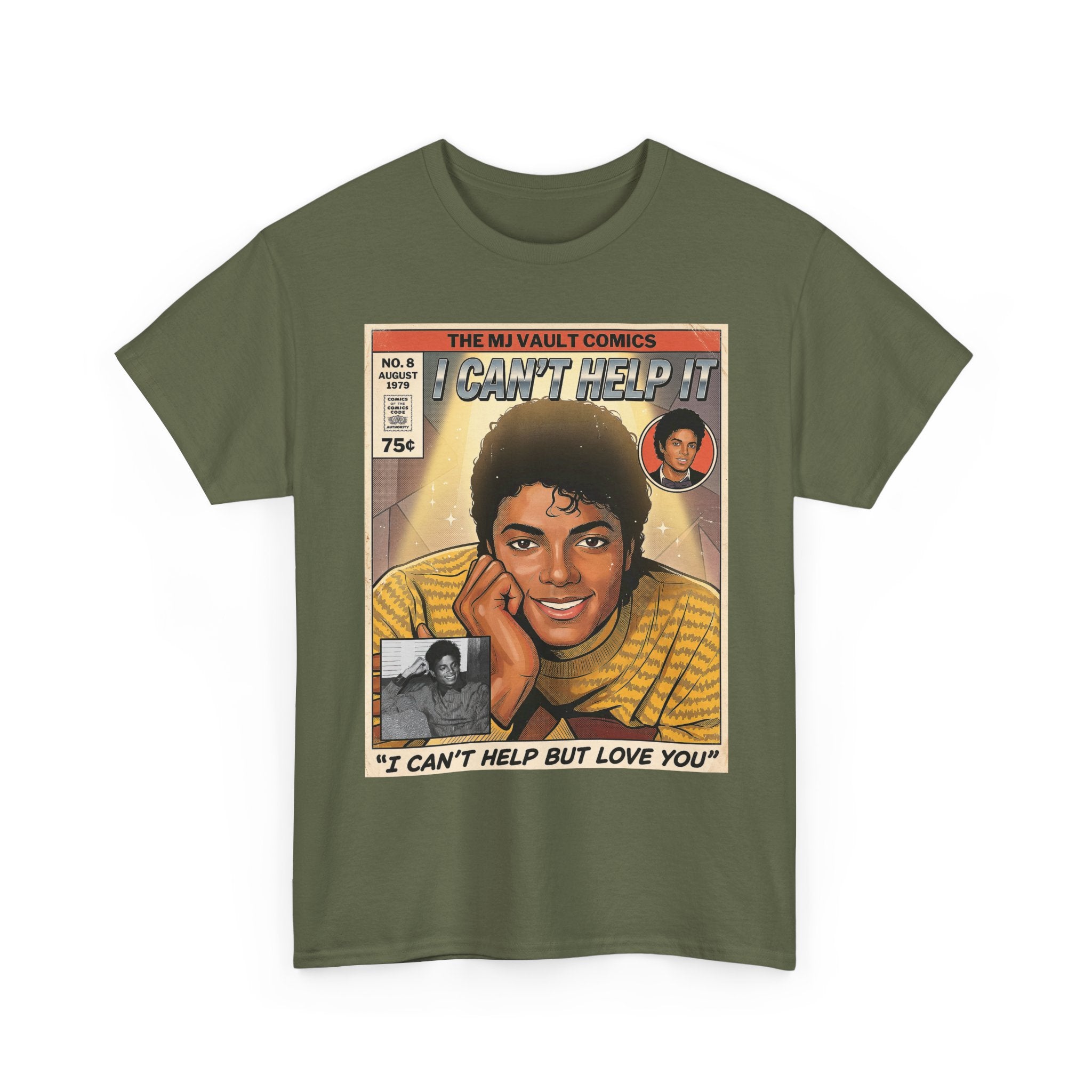 MJ I Cant Help It Comic Tee