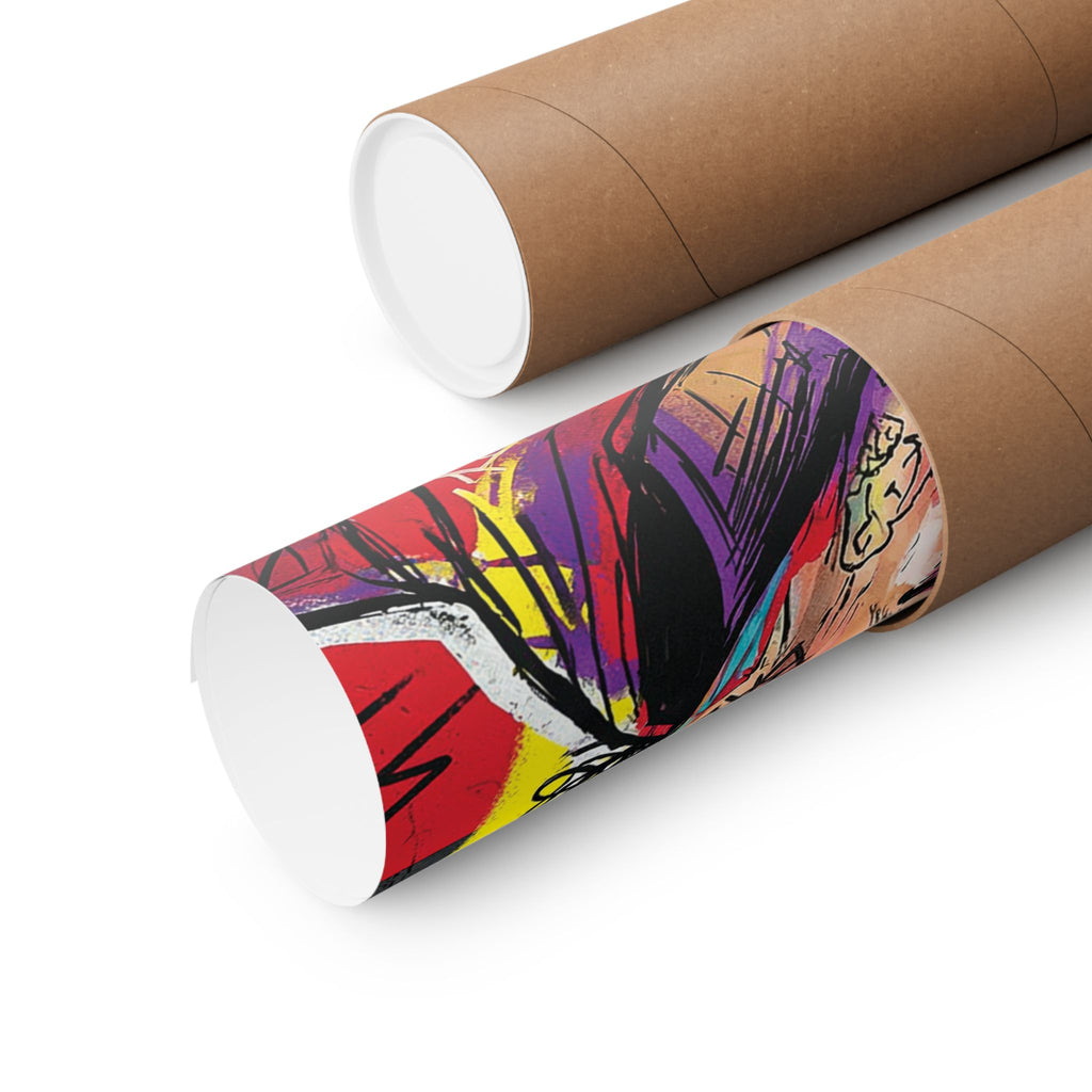 Michael Jackson Thriller Split Face Poster Street Art Print King Of Pop