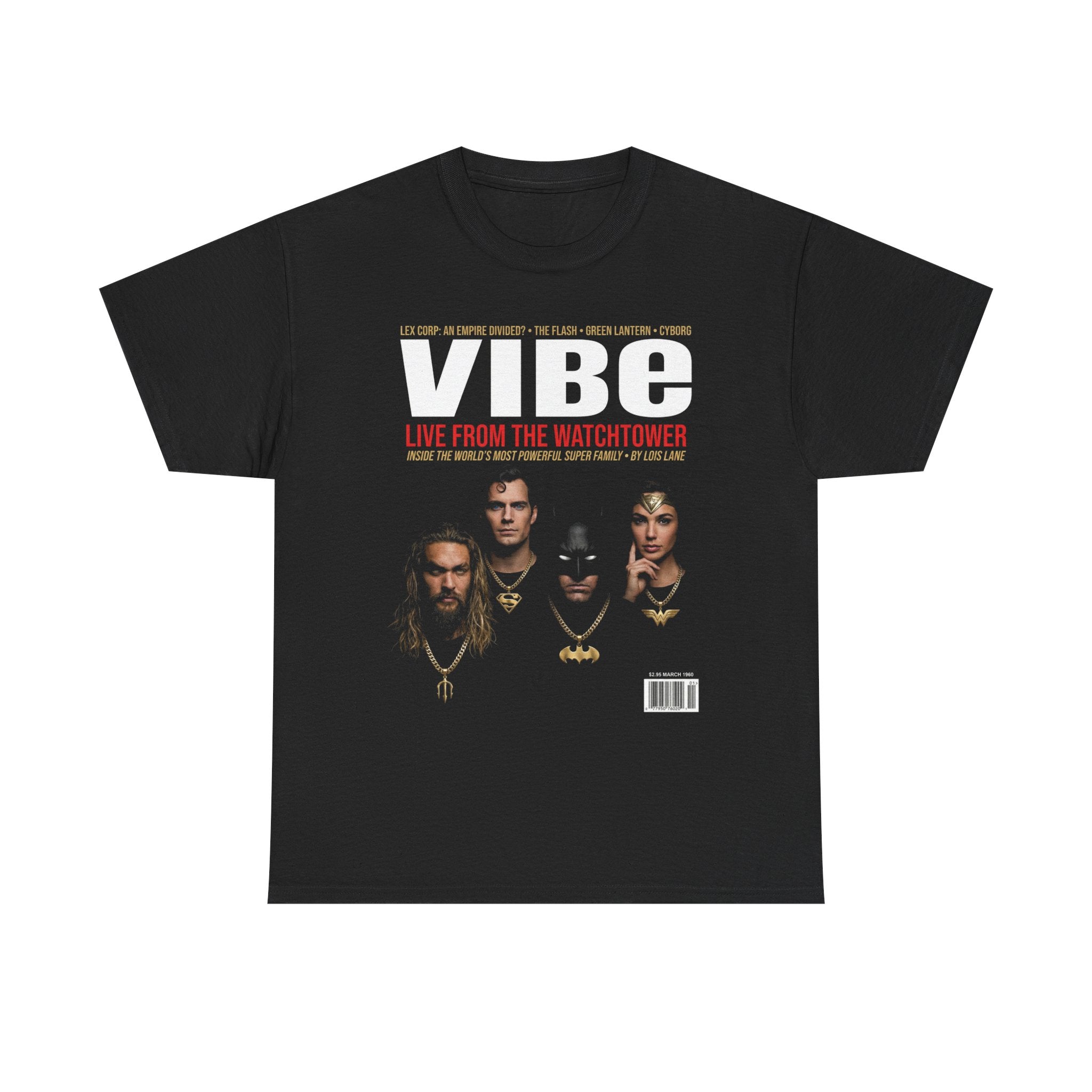 DC Superhero Vibe Magazine Tee