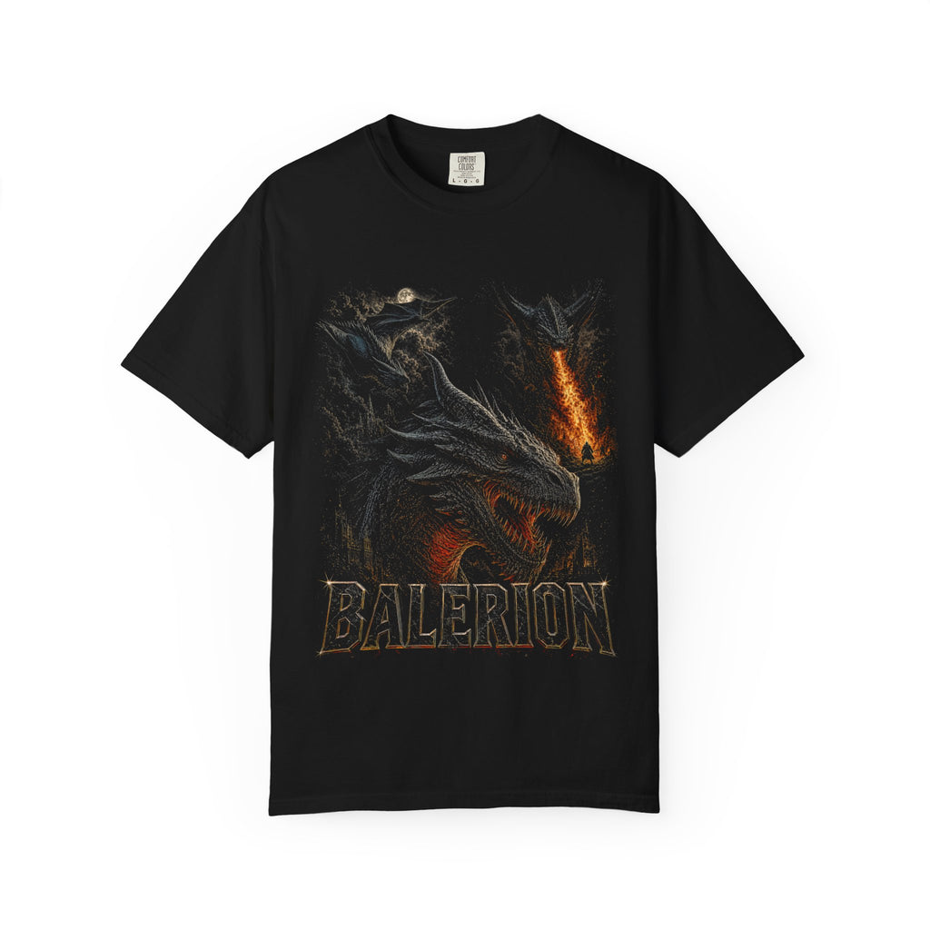 Balerion Dragon T-Shirt | Game of Thrones Sketch Art Comfort Colors Tee