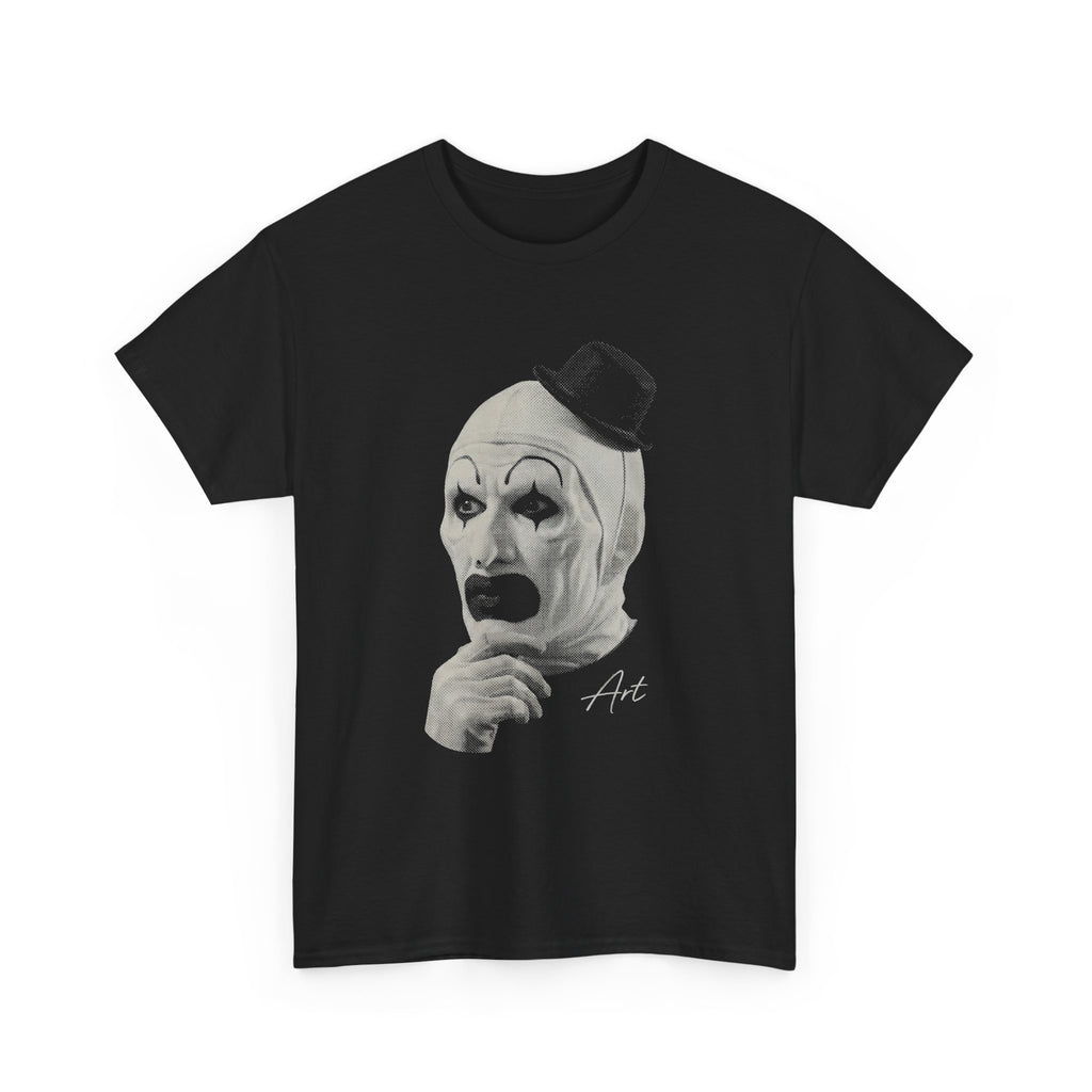 Art the Clown Halftone Tee | Terrifier Slasher Film Shirt