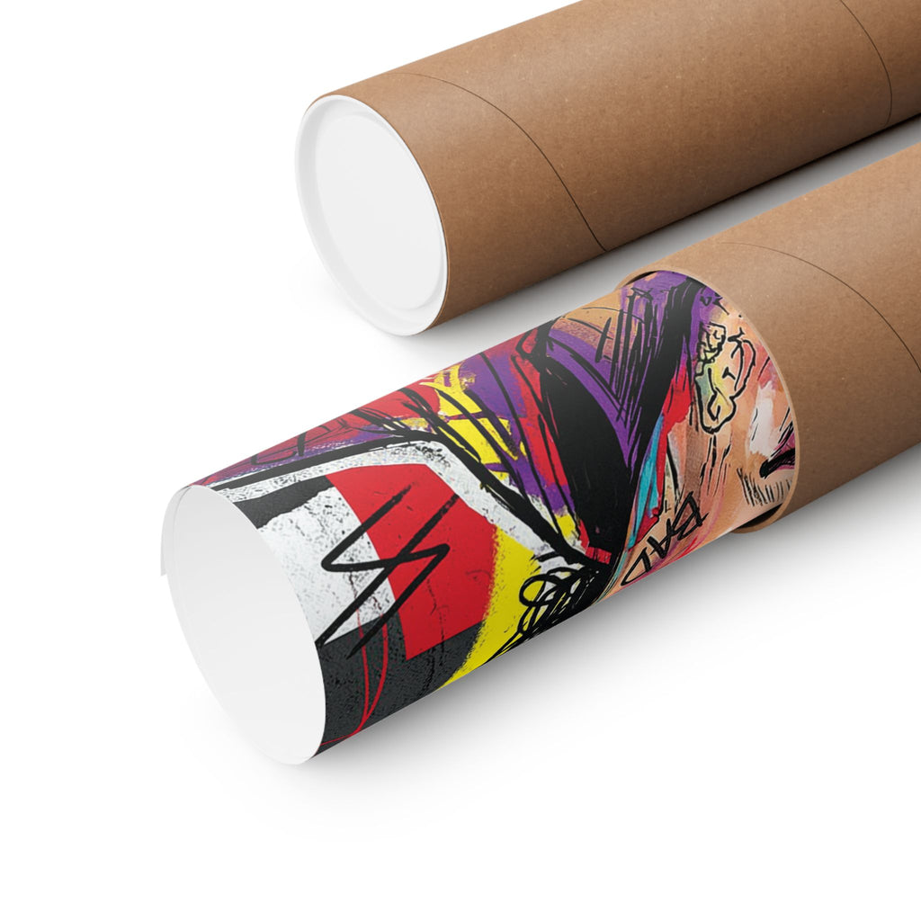 Michael Jackson Thriller Split Face Poster Street Art Print King Of Pop