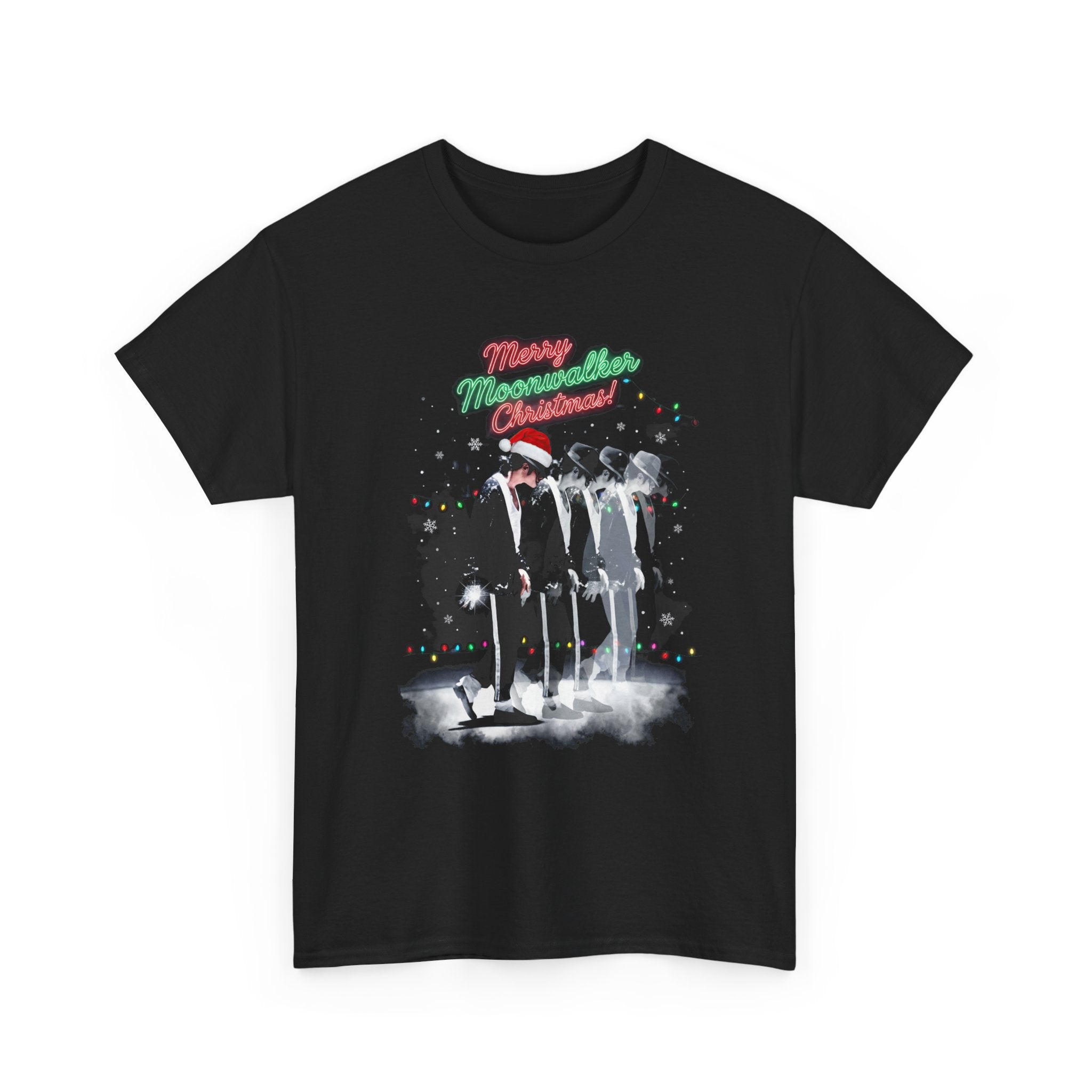 Michael Jackson Moonwalk Christmas Shirt MJ Santa Holiday Xmas Gift