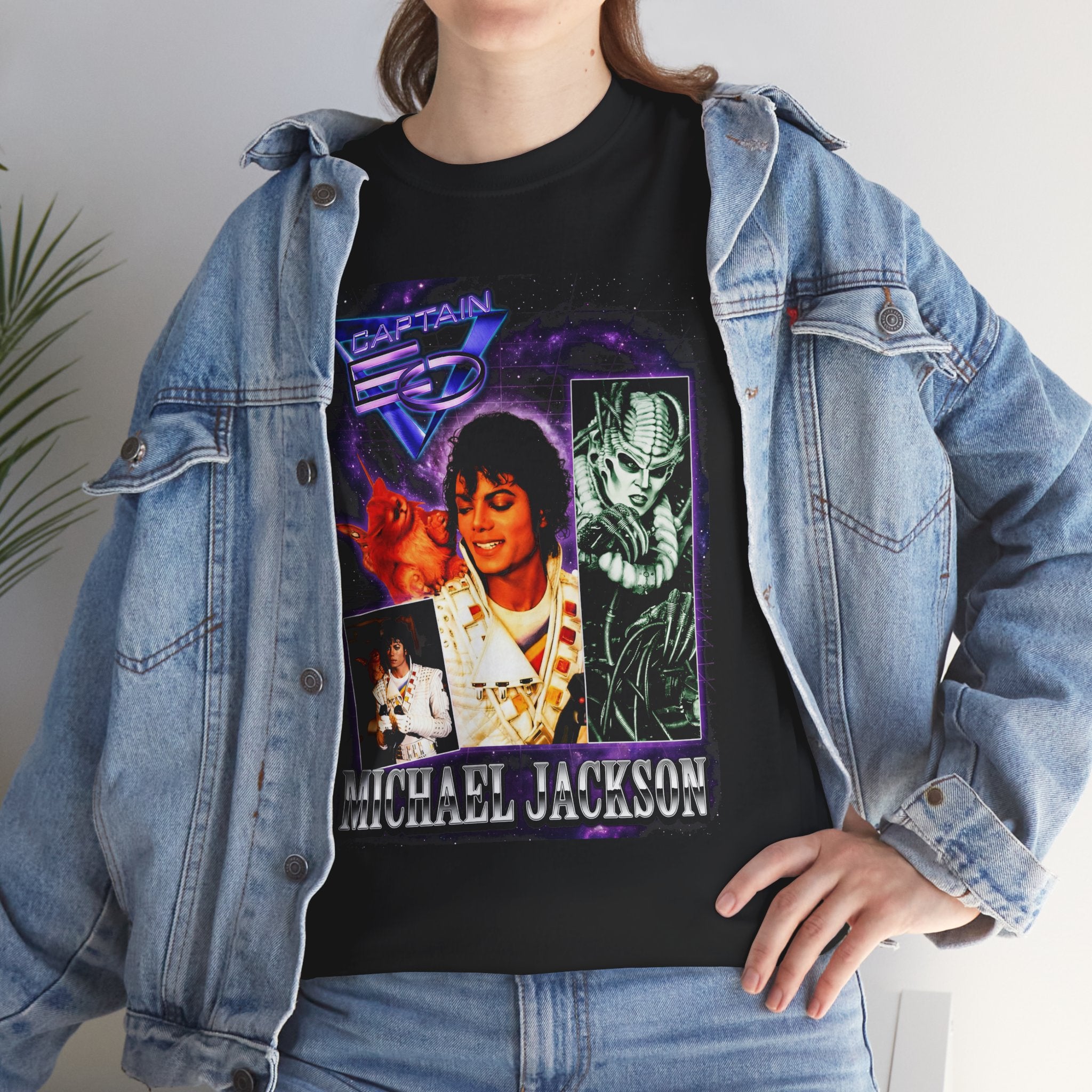 Captain EO Michael Jackson Shirt Vintage Disney Sci-Fi Tee