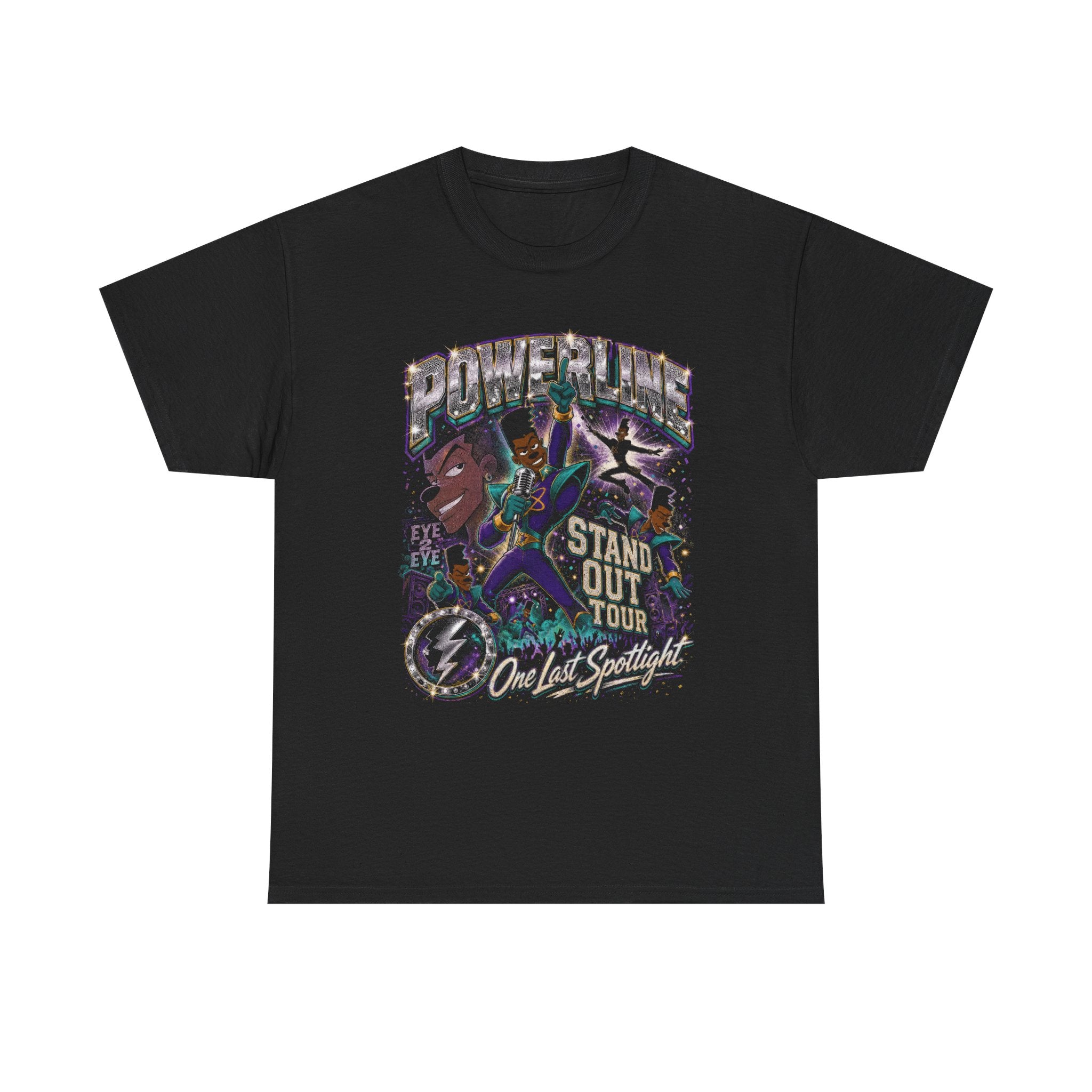 Powerline Stand Out Tour Tee | Vintage Concert Style Unisex T-Shirt