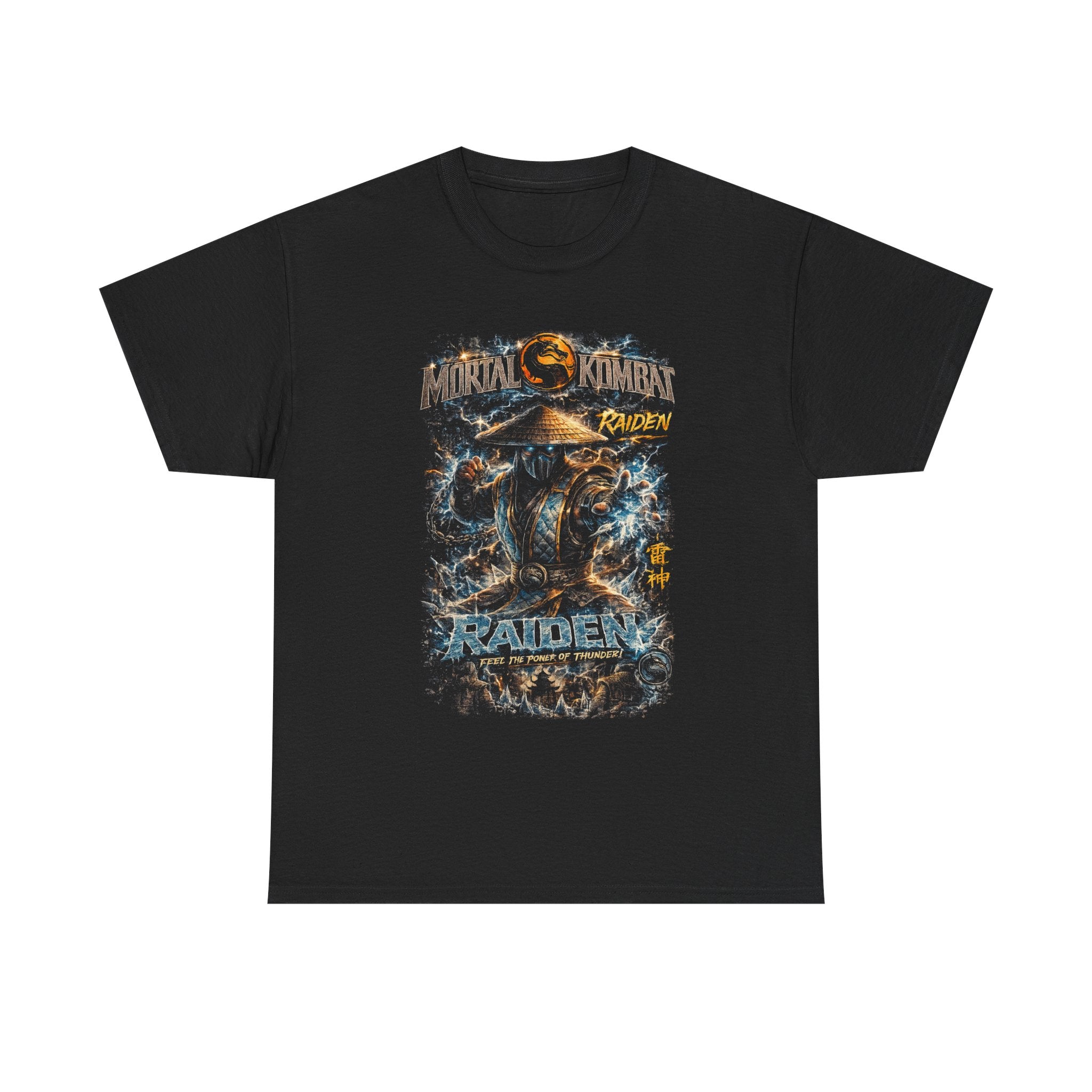 Mortal Kombat Raiden Tee | Vintage Bootleg Style Gaming Shirt