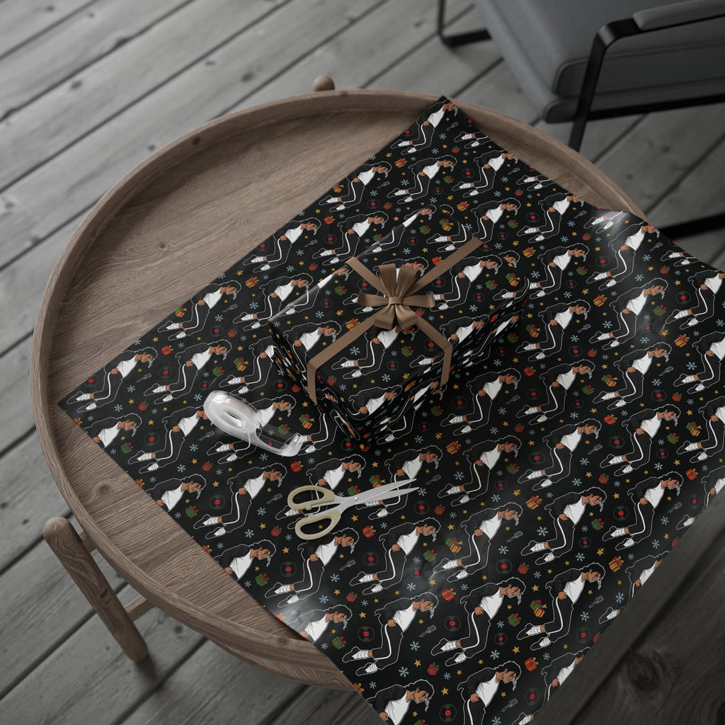 Michael Jackson Wrapping Paper Billie Jean Christmas Gift Wrap