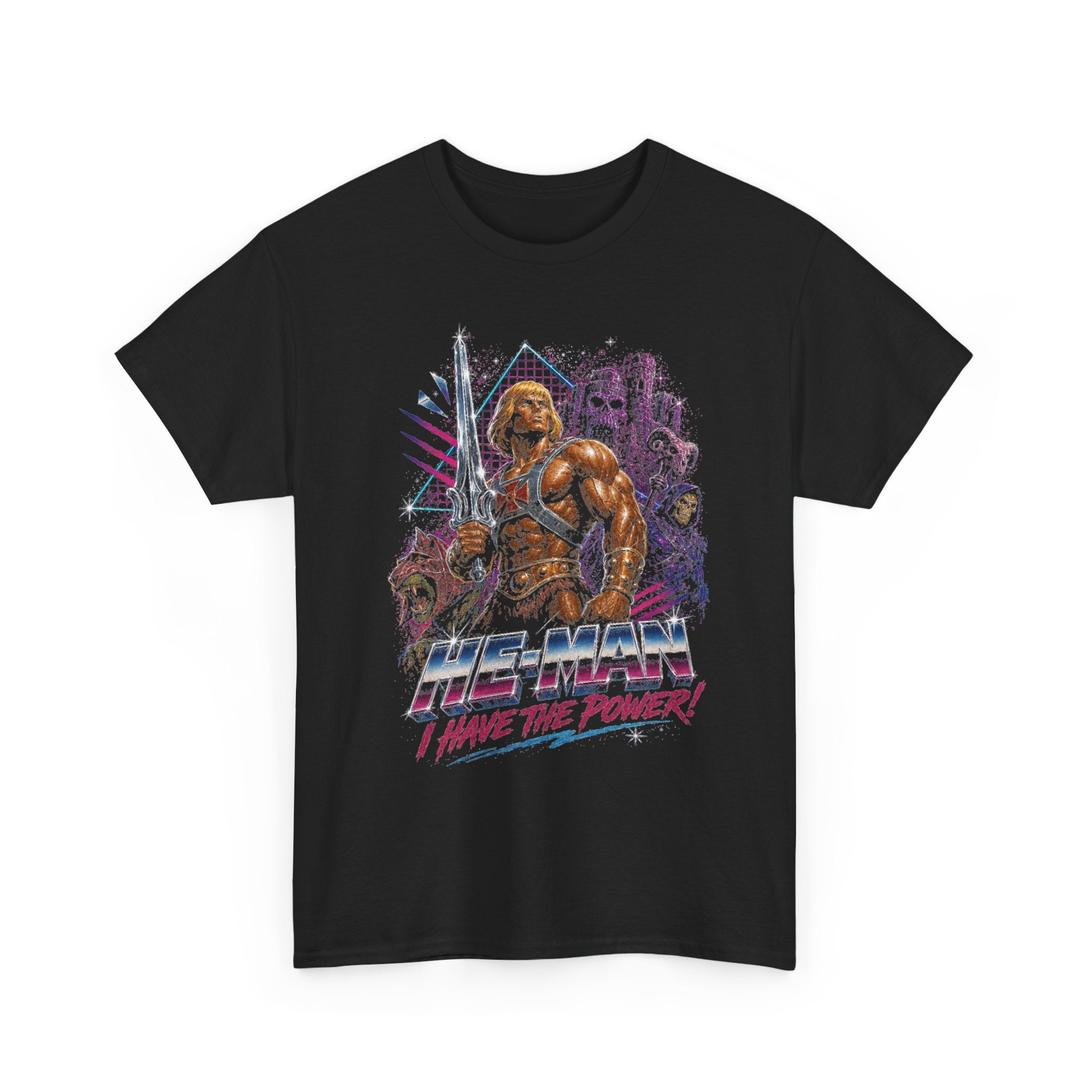 He-Man I Have The Power Tee | Retro 80s Masters of the Universe Graphic Shirt